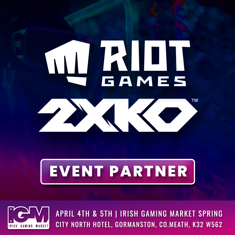 🚨 PARTNER ANNOUNCEMENT! 🚨
We’re excited to announce that Riot Games, the developers behind 2XKO, are officially partnering with us for the 2XKO tournament at IGM Spring Showdown!
Thanks to Riot’s Grassroots EU tournament support initiative, the 2XKO tournament will be played on equipment supplied directly by Riot Games.
Riot representatives will also be joining us on-site, watching the action as players battle it out and sharing exclusive goodies including 2XKO merch. And for fans of Arcane, there will also be items featuring Jinx, Vi, and Ekko. Merch is limited so it is first come, first served.
Make sure to head over to the tournament zone on Saturday to check it out.
Get ready to brawl in 2XKO at IGM Spring Showdown.
🎮 April 4th | CityNorth Hotel
#irishgamingmarket #IGMSpring #IGM2026