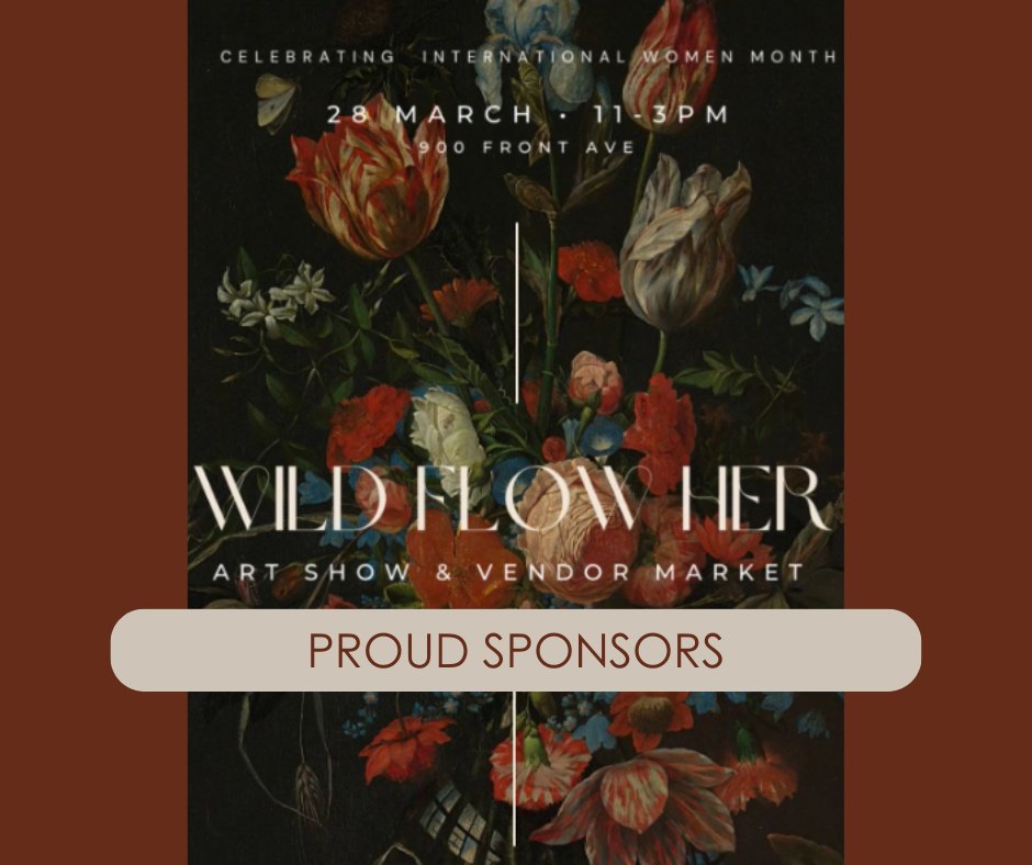 Wild Flow Her Fine Art Show & Pop‑Up Market
⏰11am - 3pm Today!
📍900 Front Ave Columbus
💜A fabulous celebration of International Women’s Month hosted by The Peach Shoppe & Co, and Stirrup Trouble! 💜
Join us for an afternoon full of local artists, makers, delicious food trucks, and live music.