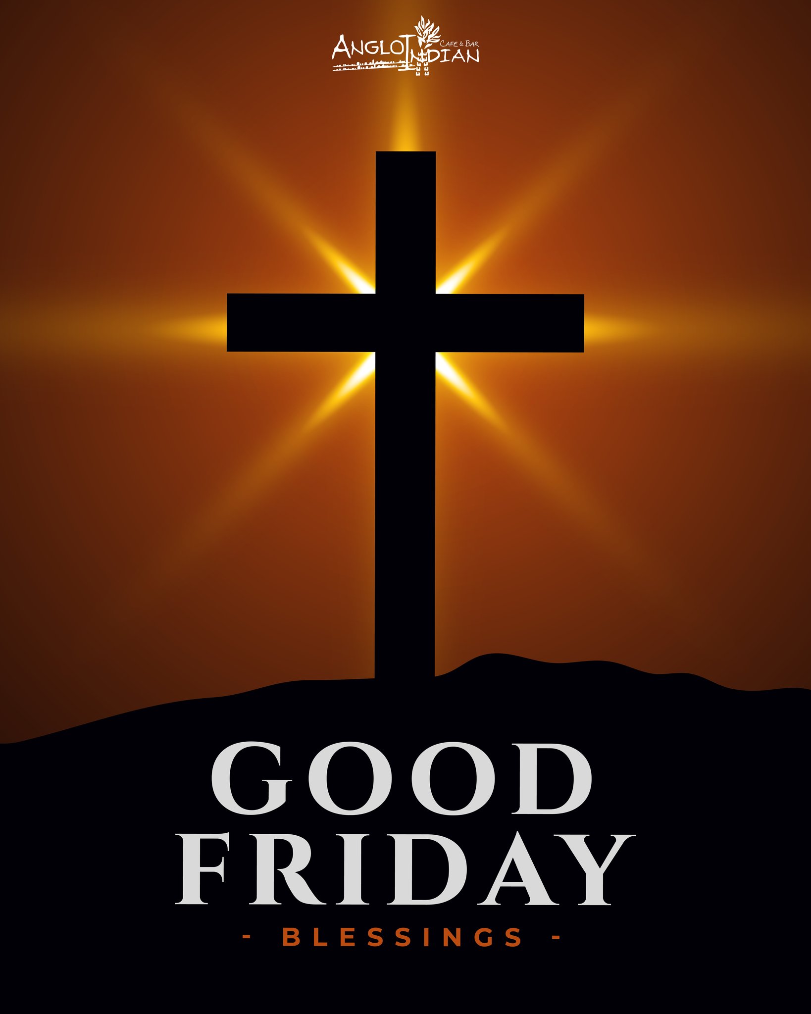On this Good Friday, may we take a moment to slow down, reflect and give thanks. Wishing you a day filled with peace, grace and heartfelt blessings.
Blessed Good Friday from all of us at Anglo Indian Café & Bar.
—
Anglo Indian Cafe & Bar
📍 1 Shenton Way, #01-08, Singapore 068803
📞 6636 9411
📍 30 Victoria St, #01-13 CHIJMES, Singapore 187996
📞 6873 2750
📍 5 Straits View, #01-10 Marine One West Tower, Singapore 018935
📞 6284 2990