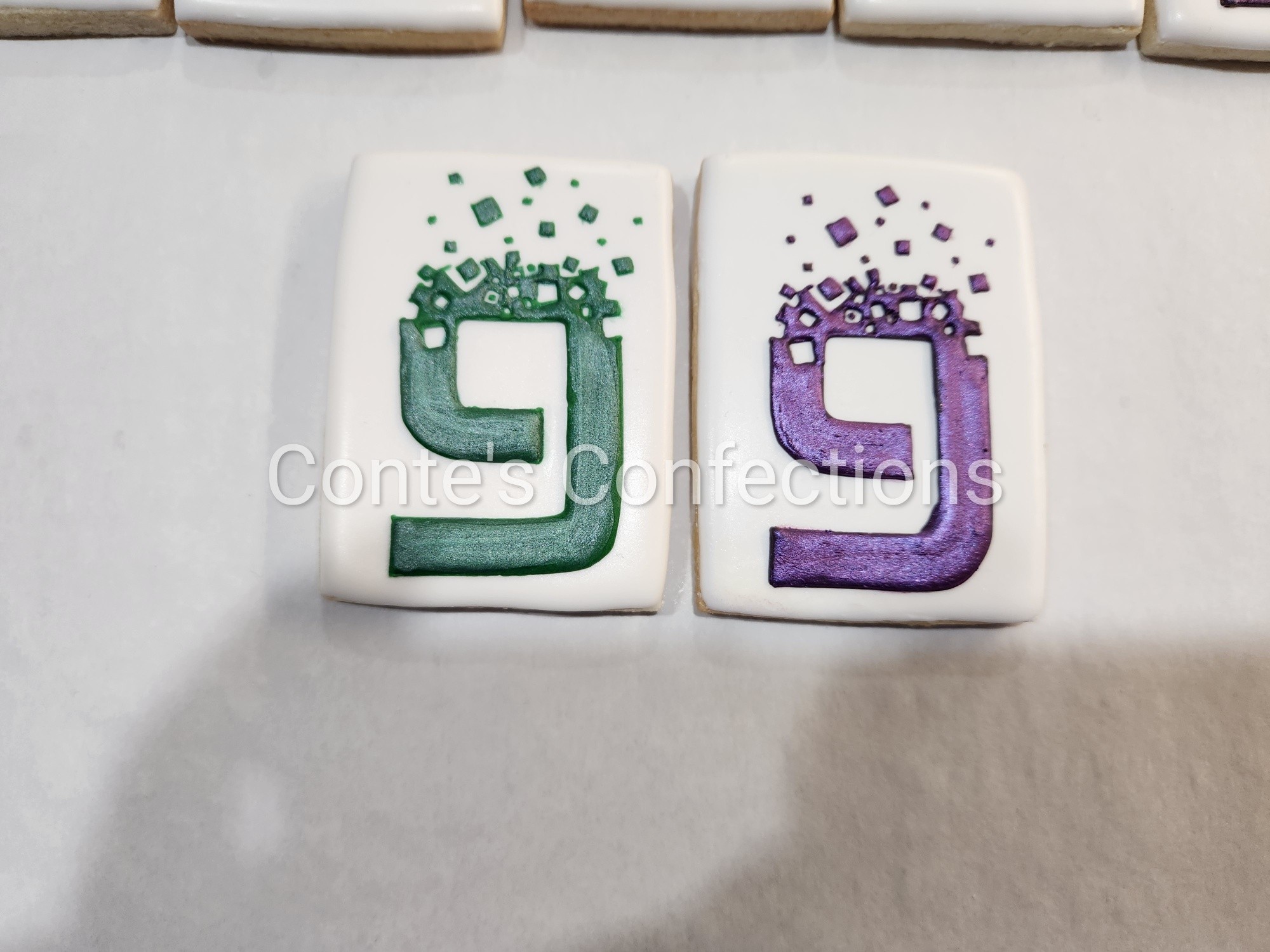 Logo sugar cookies.