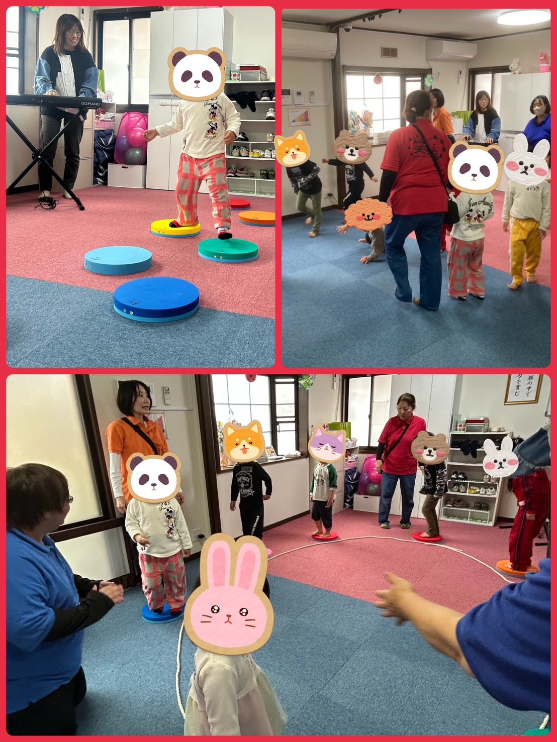 3月25日深谷先生のリトミック
26日笑うたセッション
31日スヌーズレン
4月1日笑うたリトミック
3日ミュージックケア
# 笑うた
#児童発達支援
#放課後デイ
#言語特化型デイ