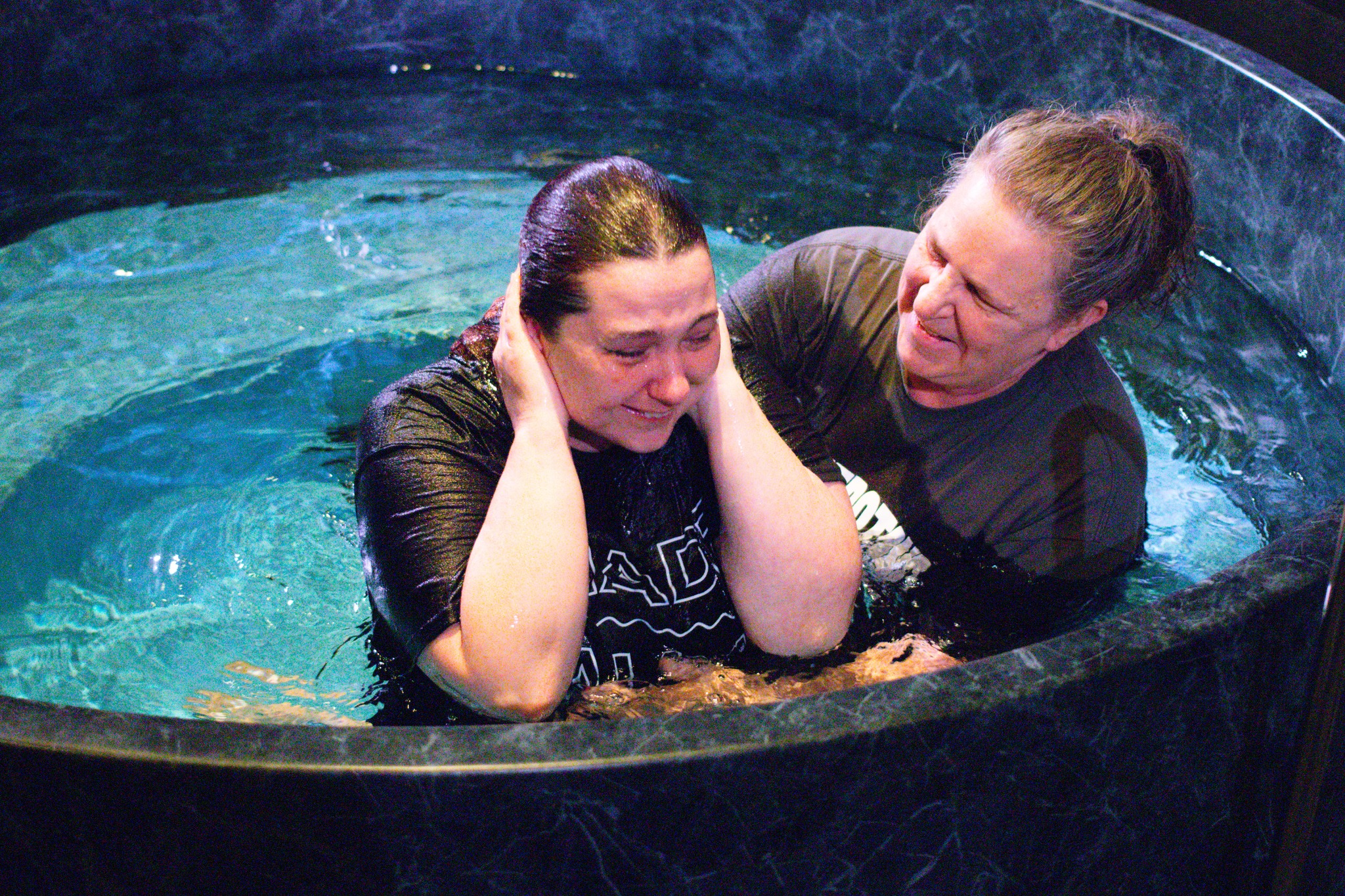 Raised to new life in Christ! It's an exciting day any time we get to see believers make a public confession of their faith through water baptism. We're praying for these brothers and sister in Christ to continue their faith journey and grow closer to Him!