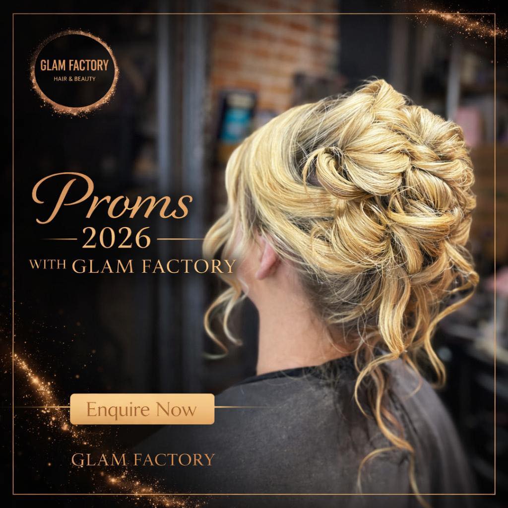 ✨ GLAM FACTORY PROM PACKAGE – £140 ✨
Prom night = your moment… and we’re making sure you look UNREAL 💫
Our all-in Prom Package includes everything you need to feel confident, glam and ready to walk in like that girl:
💄 Make-up
💇♀️ Styled Hair
🥂 Alcohol-free Prosecco
🎈 Balloons for the vibes
🧁 Cupcakes to celebrate
Plus… we don’t just wing it 👇
You’ll get a FULL pre-prom consultation for both hair & make-up so your look is planned perfectly before the big day ✨
💅 Nails not included – can be booked separately with our nail techs
💸 £40 deposit secures your booking
📲 All bookings & enquiries are handled by Anoushka – just drop us a message on socials or email to get booked in 💌
⚠️ Limited spaces available – once they’re gone, they’re gone!
#PromReady #NuneatonSalon #GlamFactory #PromHair #PromMakeup #Nuneaton #Warwickshire #HairAndBeauty #Prom2026 #GetGlam #SalonLife #UKSalon #PromVibes #NuneatonBusiness #HairGoals 💫