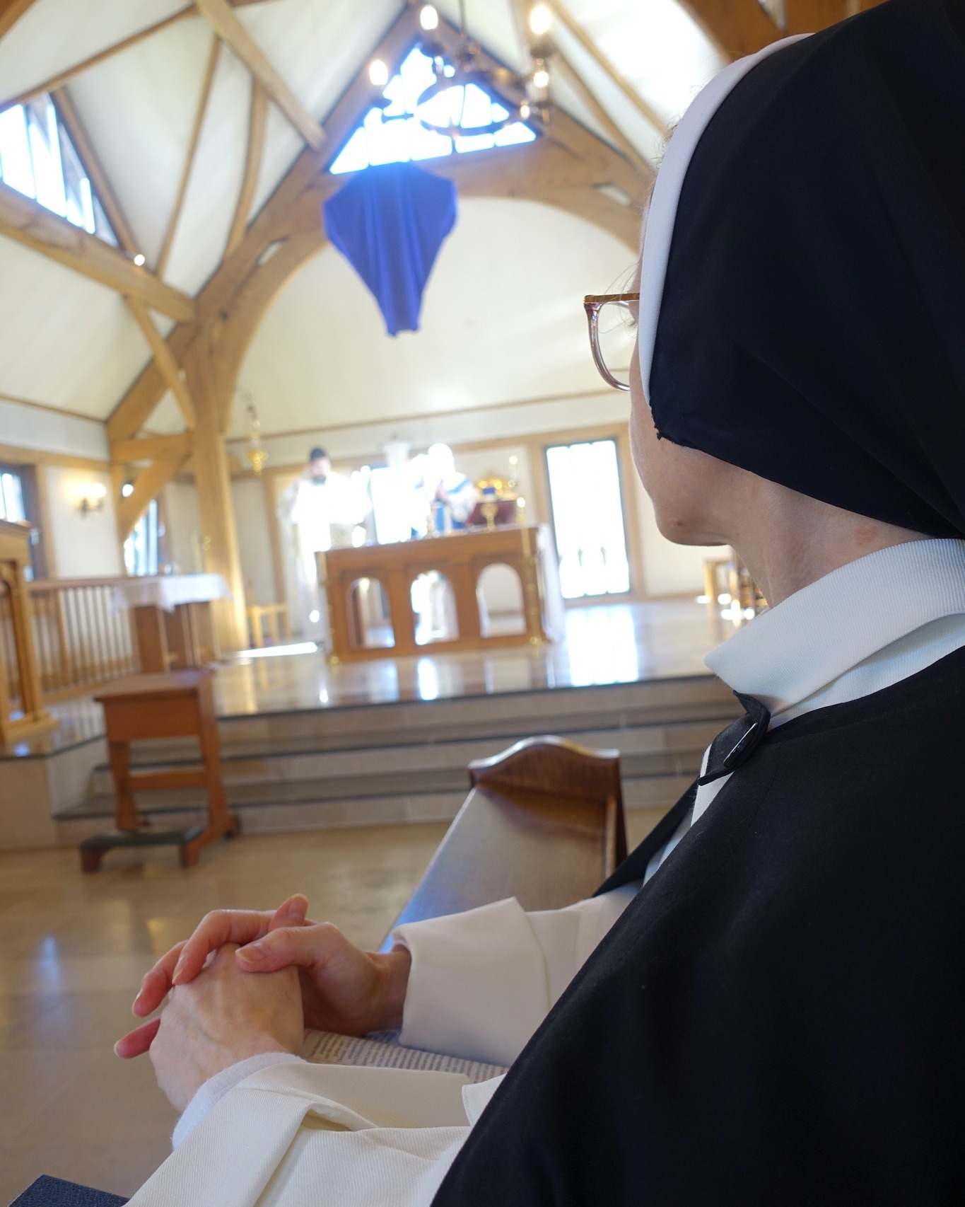 Pour forth, we beseech Thee O Lord, Thy grace into our hearts,
that we, to whom the Incarnation of Christ, Thy Son,
was made known by the message of an angel,
may by His Passion and Cross be brought to the glory of His Resurrection.
Through the same Christ our Lord. Amen.
#prayer #annunciation #incarnation #angelus #mass #liturgy