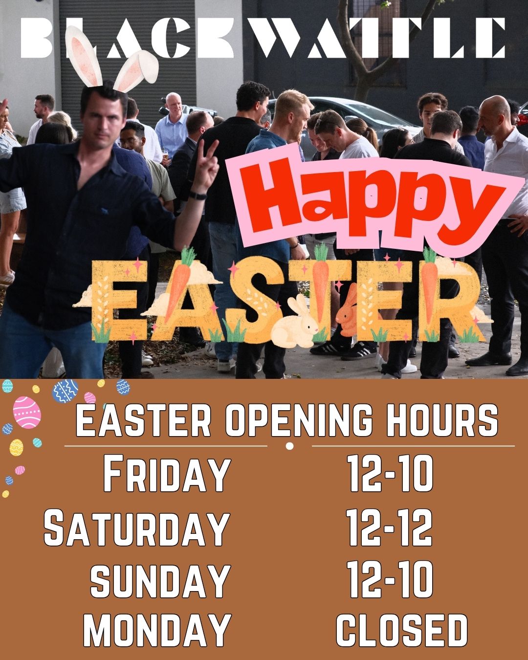 Easter Opening Hours
----------------------------
Friday: 12-10
Saturday: 12-12
Sunday: 12-10
Monday: Closed
I hope everyone has a great break. No need to use fuel driving on a holiday. Just come to your local pub, it's way cheaper and environmentally conscious
#brewery #sydneybrewery #beer #alexandria #breweryalexandria #breweryaustralia #independentbrewer #localbrewery #pub #alexandriapub #sydney #sydnepub #sydneybeer #beer #localbeer #livemusicsydney #livemusic #innerwestsydney #sydneynightlife #craftbeerlover #sydneyeats