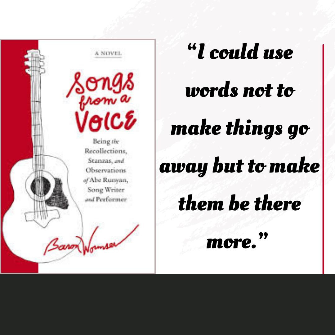 More #NationalPoetryMonth wisdom from #poet and #author Baron Wormser. Baron's #mustreadbooks SONGS FROM A VOICE and SOME MONTHS IN 1968 are available via link in bio.
#WoodhallPress #poetry #poems #poetrybooks #genrebending #hybridgenre #historicalfiction #music #bobdylan #mustreads #poetrylovers #poetrycommuníty