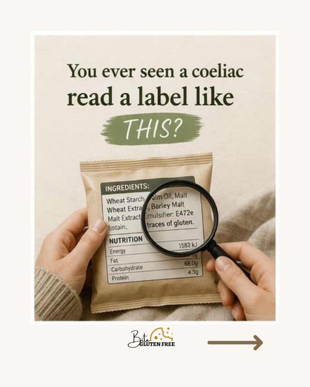You don’t just read labels anymore🥹
You scan them
Pause on them
Go back and check again
Because one small line
One hidden ingredient
Can ruin days🥹
This is the part people don’t see
But every coeliac understands😞
So tell me honestly
How long does it take you to trust a product? 👇
#glutenfreeuk #coeliaclife #coeliacawareness #glutenfreecommunity #coeliacsafe