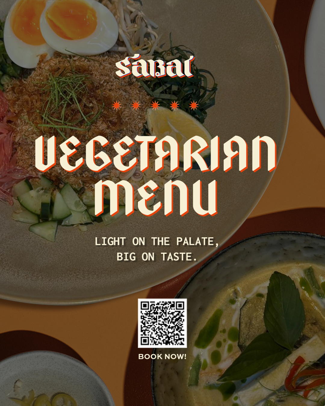 This one is for our vegetarian food lovers. Something light, fresh, and full of flavor.
Find us: Sabai | G/F Shangri-La The Fort, BGC
📲 DM or click the link in bio to book now!
#sabai #vegetarian #SabaiManila #thaifoodlover #thaifoodmanila
