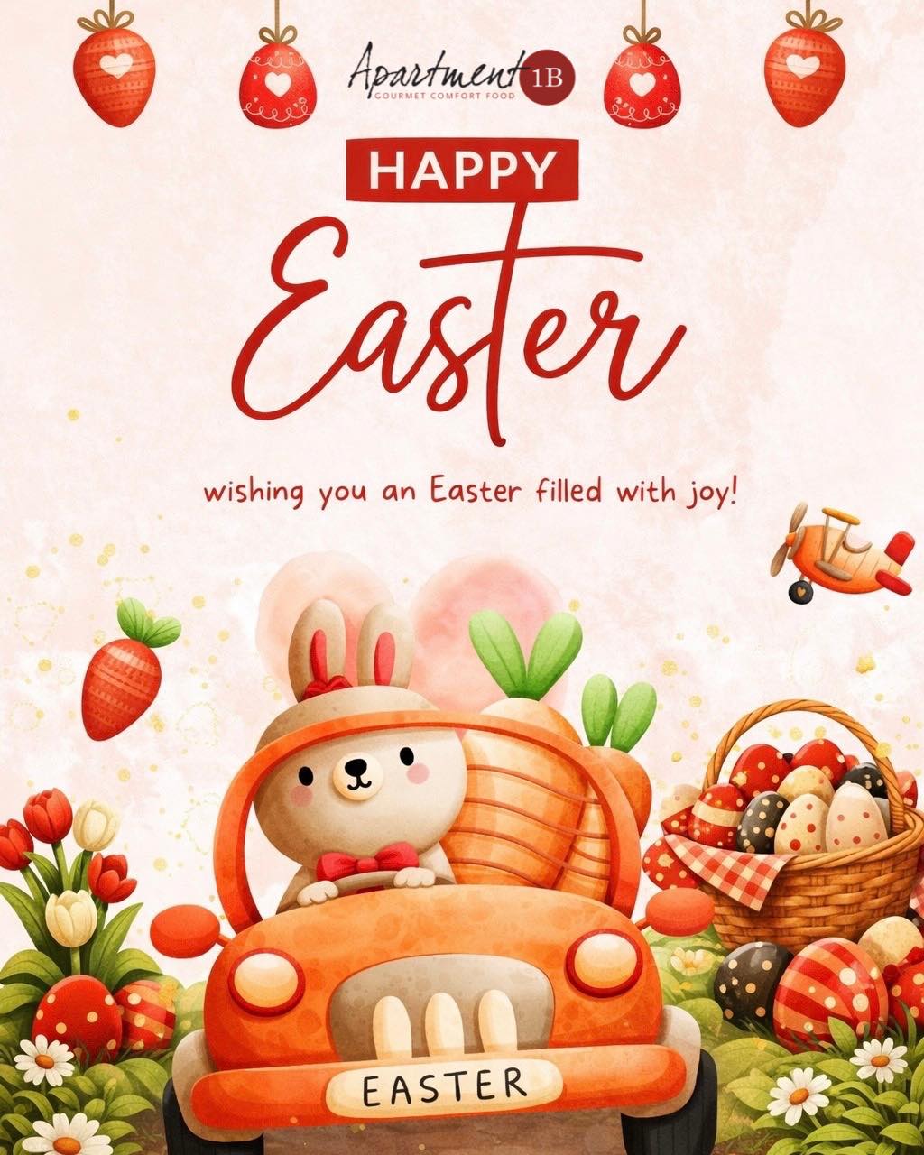 Happy Easter!🐰 Full hearts, full tables, and everything in between.