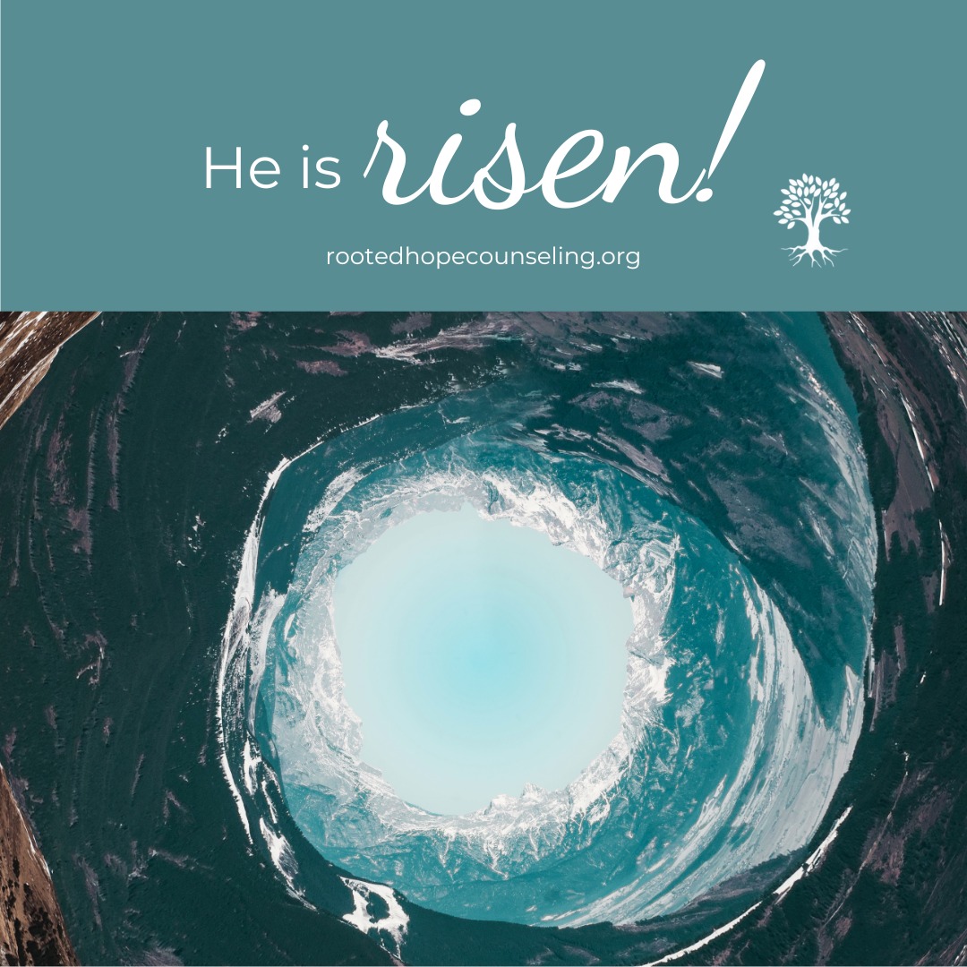 He is risen and that changes everything.
If you’ve been carrying discouragement or doubt, this is your reminder:
He has defeated death and hope is alive.
Happy Easter from Rooted Hope Counseling!
#ChristianCounseling #RootedInHope #YouAreNotAlone #BiblicalEncouragement #TrustGod #RootedHopeCounseling #Easter