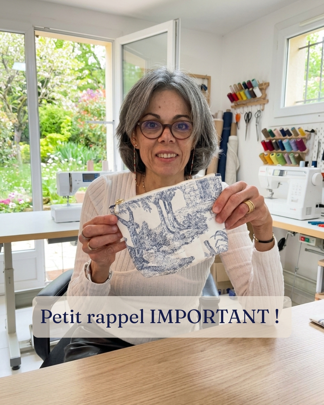 😉 Mais pourquoi on attend l'occasion, l'évènement, la bonne excuse ?.....
Alors que la seule vraie raison c'est : " J'ADORE " !... 🫶🏼
Et ça suffit largement !
👀 Alors dites moi .... Laquelle de ces trousses vous fait de l'oeil en ce moment ?...
Le lien est dans ma bio @sylvie_creations_toile_de_jouy ( section " sac, trousses et pochettes ")
.
.
.
#troussemaquillage #troussetoilette #troussedevoyage #faitmainenfrance #surmesure