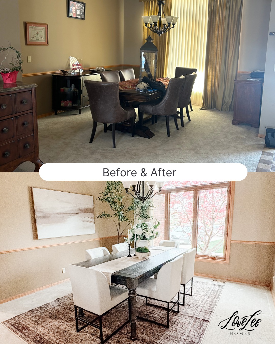 See the difference professional staging makes ✨ From dark spaces to bright, inviting rooms, thoughtful staging helps buyers instantly connect with a home’s full potential.
#WichitaRealtor #WichitaRealEstate #KansasHomes #HomeStagingWorks #LoveLeeHomes