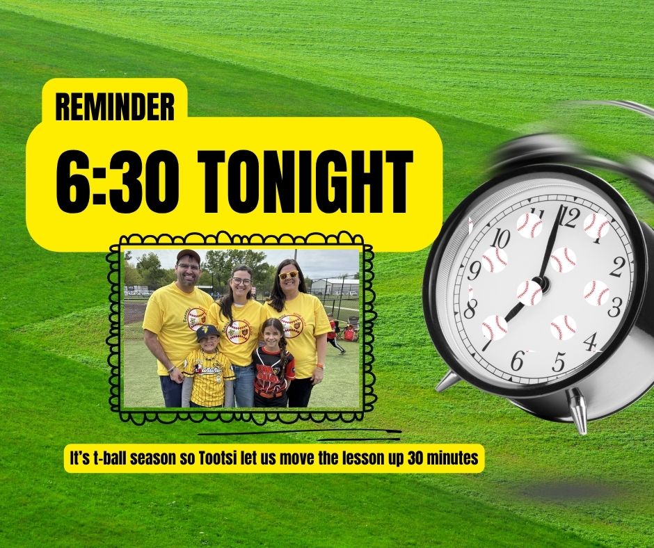 Tonight we are continuing our series - Enough for Today
Just a few minutes earlier ;)