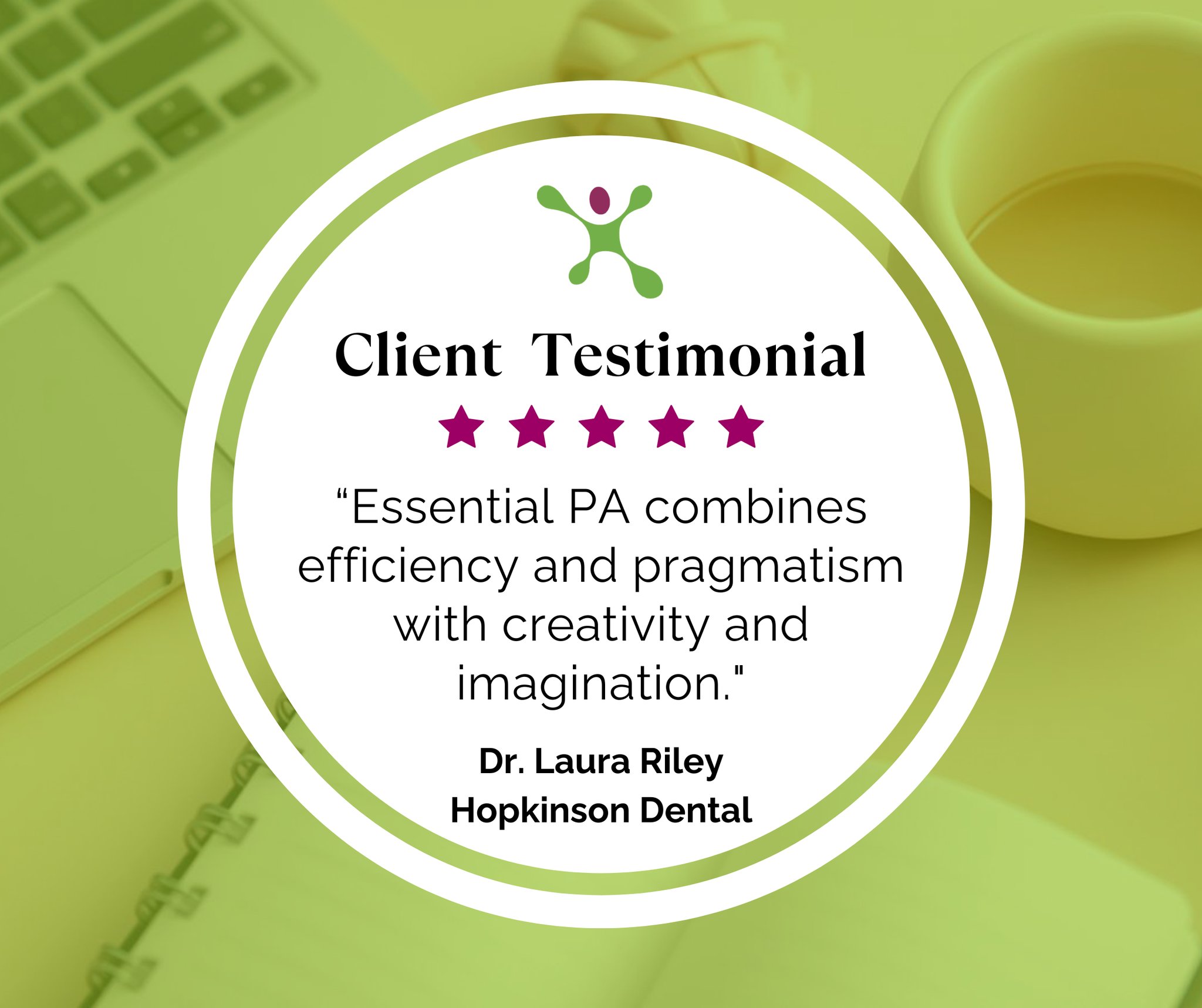 “Essential PA combines efficiency and pragmatism with creativity and imagination.” - Hopkinson Dental
At Essential PA, we pride ourselves on delivering more than just support... We bring smart, streamlined solutions with a creative edge. Whether it’s managing the details or thinking outside the box, we help your business run smoother and stand out.
If you’re ready for support that works as hard (and as cleverly) as you do, get in touch today via the link in our bio.
hashtag#EssentialPA hashtag#BusinessSupport hashtag#Productivity hashtag#CreativeSolutions hashtag#VirtualAssistant