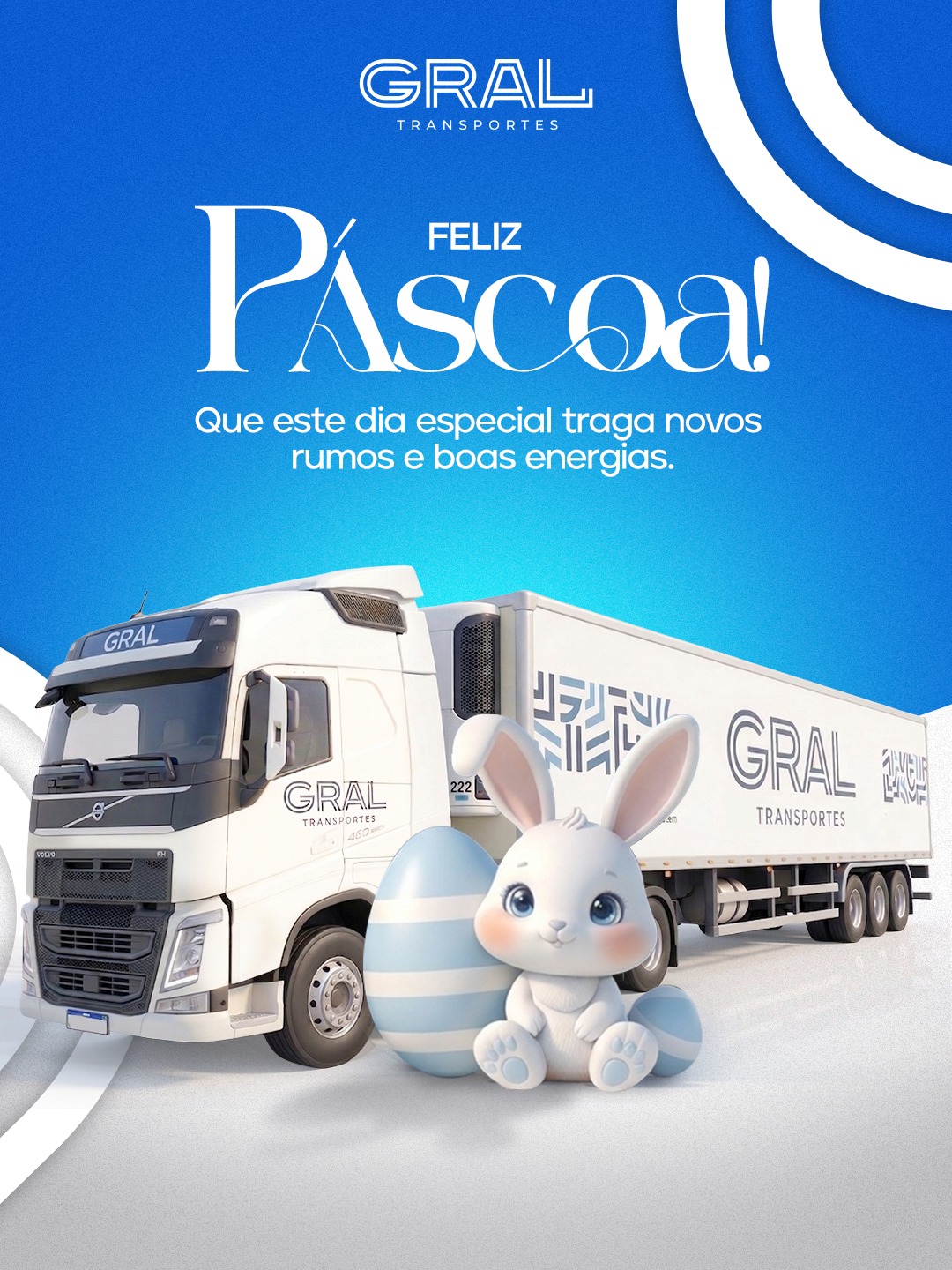 Desejamos a todos uma feliz e abençoada Páscoa.