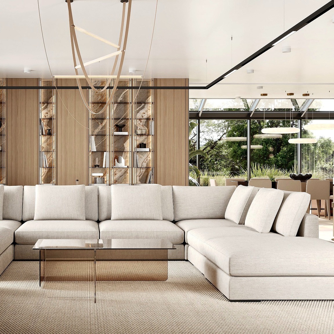 Quiet Cave to wnętrze stworzone dla tych, którzy kochają spokój zamknięty w eleganckiej formie.
Brązy, beże i ciepłe szarości budują tu atmosferę wyciszenia, bezpieczeństwa i kojącego komfortu.
To luksus, który nie krzyczy.
Luksus, który otula.
Kamień w roli wyrazistego detalu nadaje wnętrzu szlachetności, a autorskie rozwiązania Hazel sprawiają, że całość zachwyca subtelnie bez przesytu, ale z klasą.
Właśnie takie przestrzenie kochamy tworzyć najbardziej: ciepłe, przytulne, dopracowane i ponadczasowe.
Jeśli chcesz mieszkać we wnętrzu, które każdego dnia daje Ci poczucie relaksu i piękna napisz na priv.
Może to właśnie Twoja przestrzeń stanie się kolejnym projektem Hazel 🤎