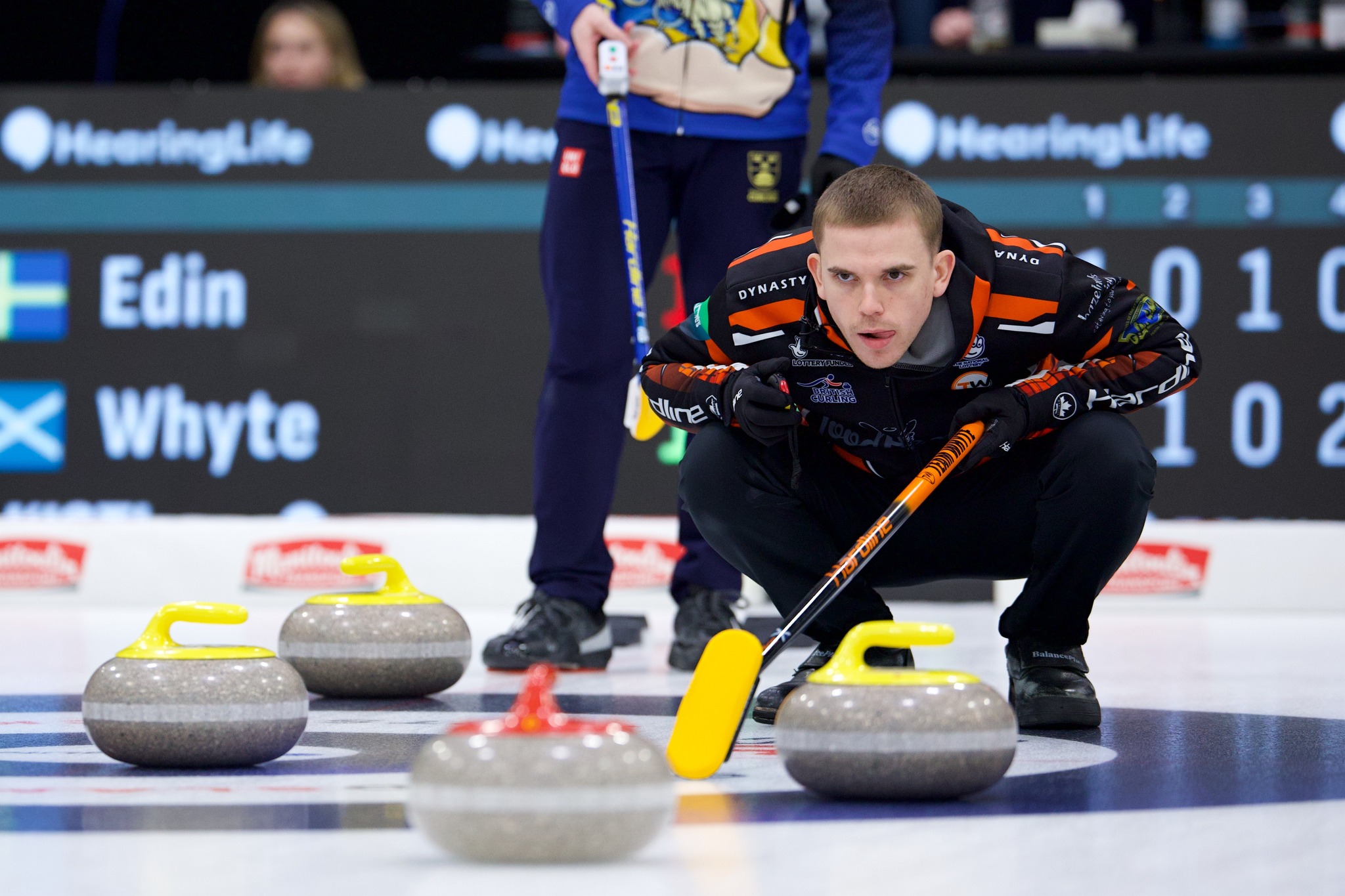 After another dominant display from Scotland at the @worldcurling Championships in the USA, @team_whyte has advanced straight to the semi-finals. They will take on either Canada or Italy tonight at 10pm. You can watch all the action on @bbciplayer, @tntsports or The Curling Channel 📸 Grand Slam of Curling