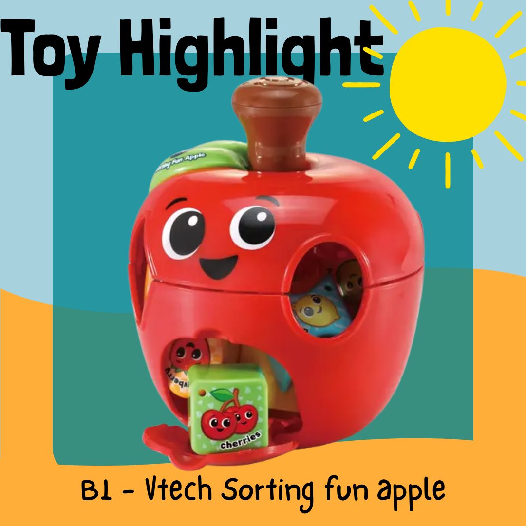 Toy highlight for today:
B1 - Vtech sorting fun apple
https://cockburntoylibrary.setls.com.au/items/3242