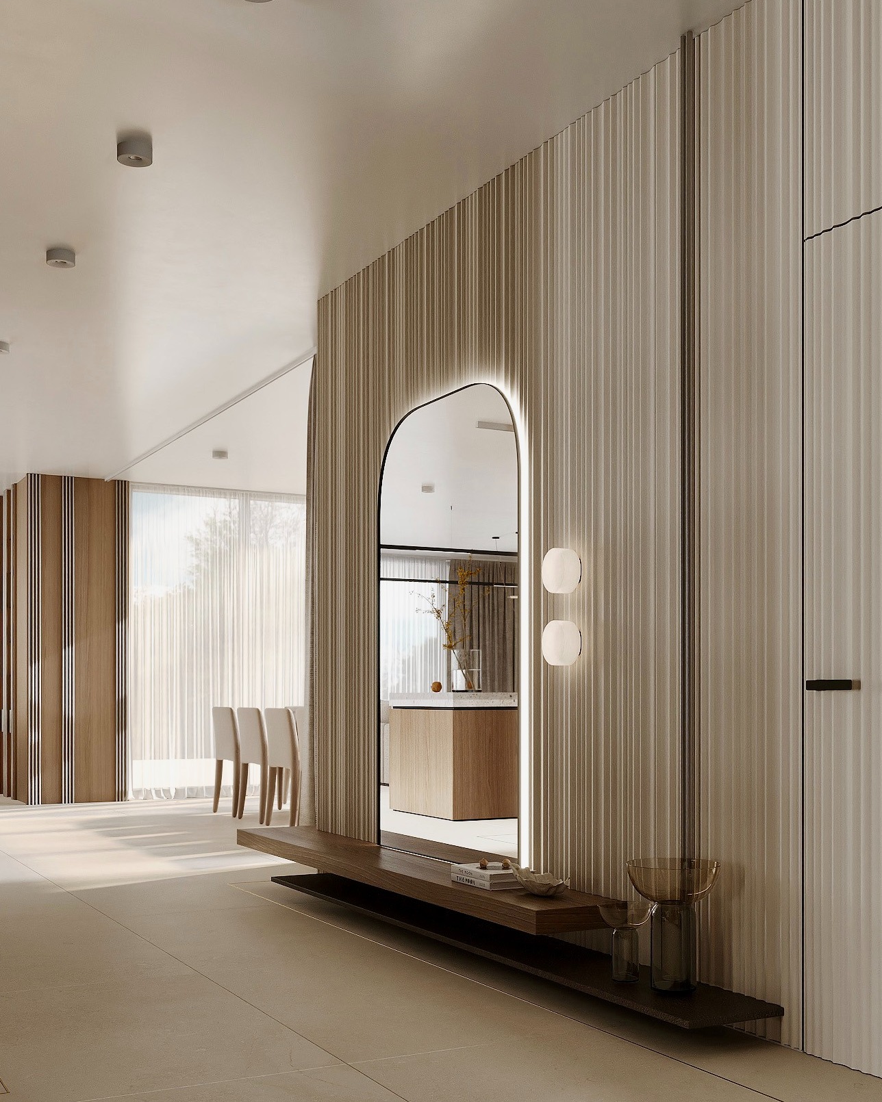 Quiet Cave to wnętrze stworzone dla tych, którzy kochają spokój zamknięty w eleganckiej formie.
Brązy, beże i ciepłe szarości budują tu atmosferę wyciszenia, bezpieczeństwa i kojącego komfortu.
To luksus, który nie krzyczy.
Luksus, który otula.
Kamień w roli wyrazistego detalu nadaje wnętrzu szlachetności, a autorskie rozwiązania Hazel sprawiają, że całość zachwyca subtelnie — bez przesytu, ale z klasą.
Właśnie takie przestrzenie kochamy tworzyć najbardziej: ciepłe, przytulne, dopracowane i ponadczasowe.
Jeśli chcesz mieszkać we wnętrzu, które każdego dnia daje Ci poczucie relaksu i piękna napisz na priv.
Może to właśnie Twoja przestrzeń stanie się kolejnym projektem Hazel 🤎