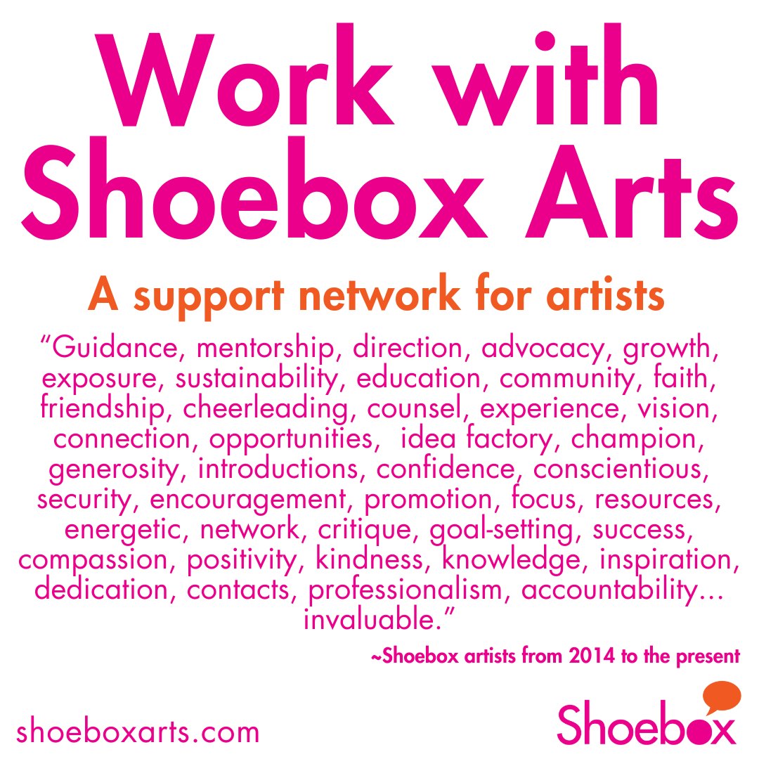 Shoebox membership is a lot of things.
Weekly programming. Monthly critique. Guest speakers. Accountability partnerships. Direct access to me.
But mostly it's this: a group of artists who are actually trying to build sustainable careers and are doing it together instead of alone.
That's the part you can't get anywhere else.
Learn more at shoeboxarts.com or link in bio.
#shoeboxarts #artistmembership #artcommunity #communityovercompetition #sustainableartcareer