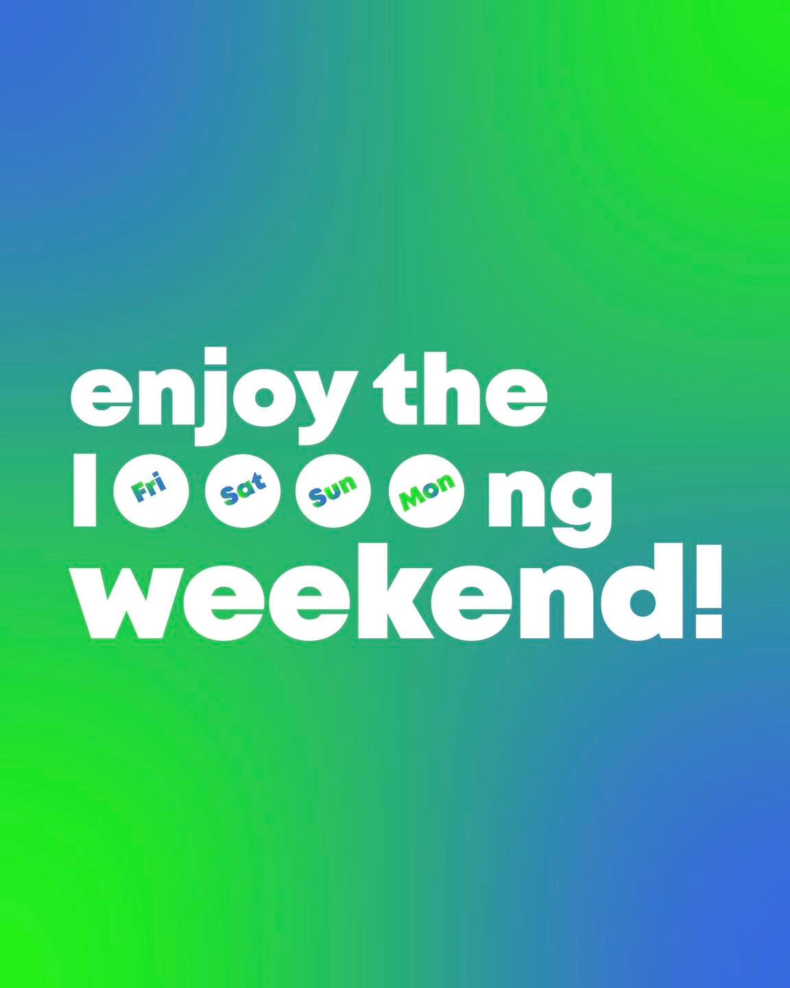 Taking a hop into the long weekend 🐰