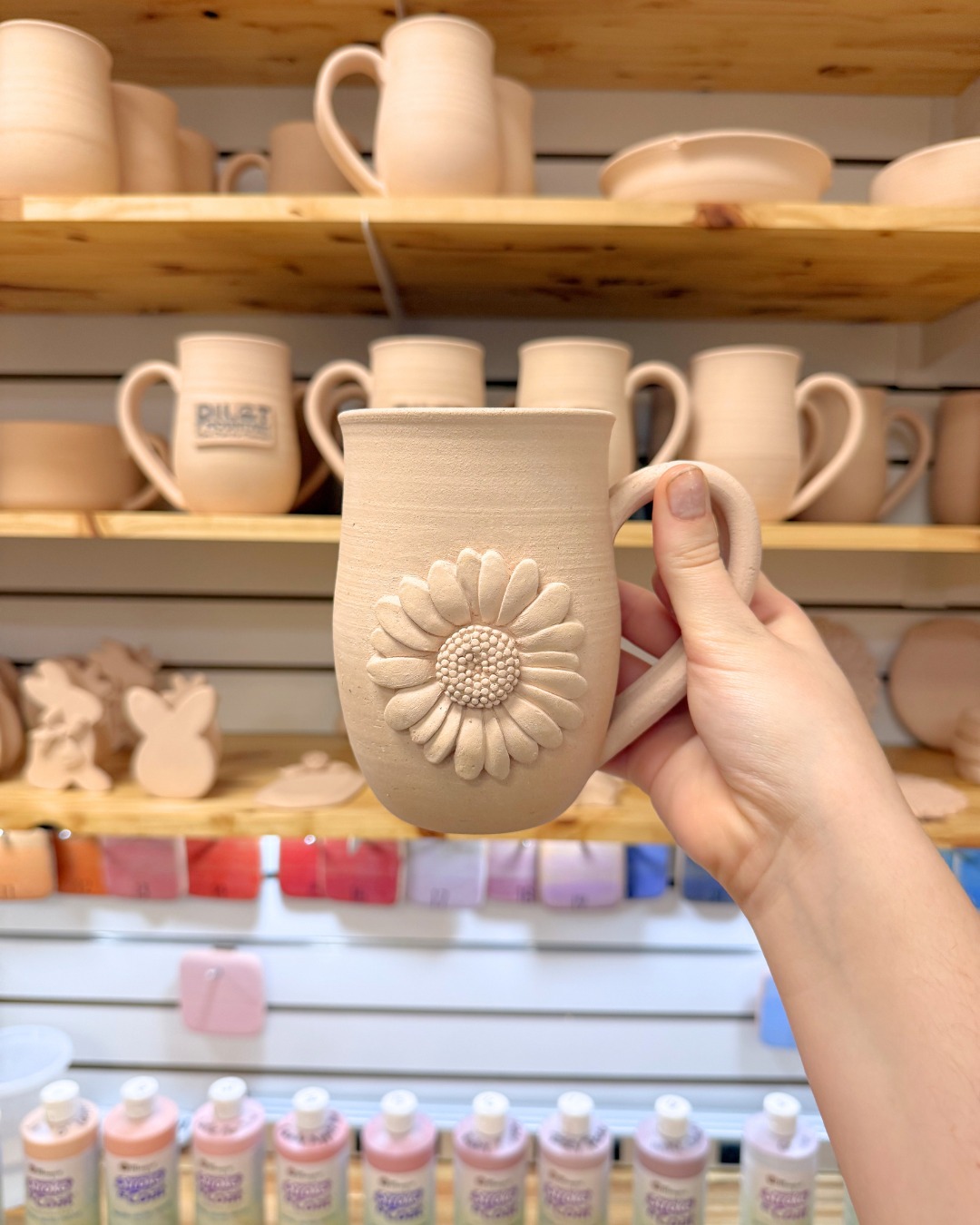 Our Flower Frenzy Collection is hitting the shelves this week 💐🩷, here's a peak at what's waiting for you to glaze-your-own! While supplies lasts, you'll definitely want to come by for first pick— dropping on Friday. 😉
GLAZE-YOUR-OWN ANYTIME WE’RE OPEN!
🗓️ Wednesday: 12–5 PM
🗓️ Thursday–Saturday: 12–8 PM
📍 126 W. Main Street, Pilot Mountain, NC
No appointment needed—just walk in and get creative. 🎨
All pieces are kiln-fired, making them microwave, dishwasher, and food safe!
#PilotMountainNC #PotteryPainting #SupportLocalNC