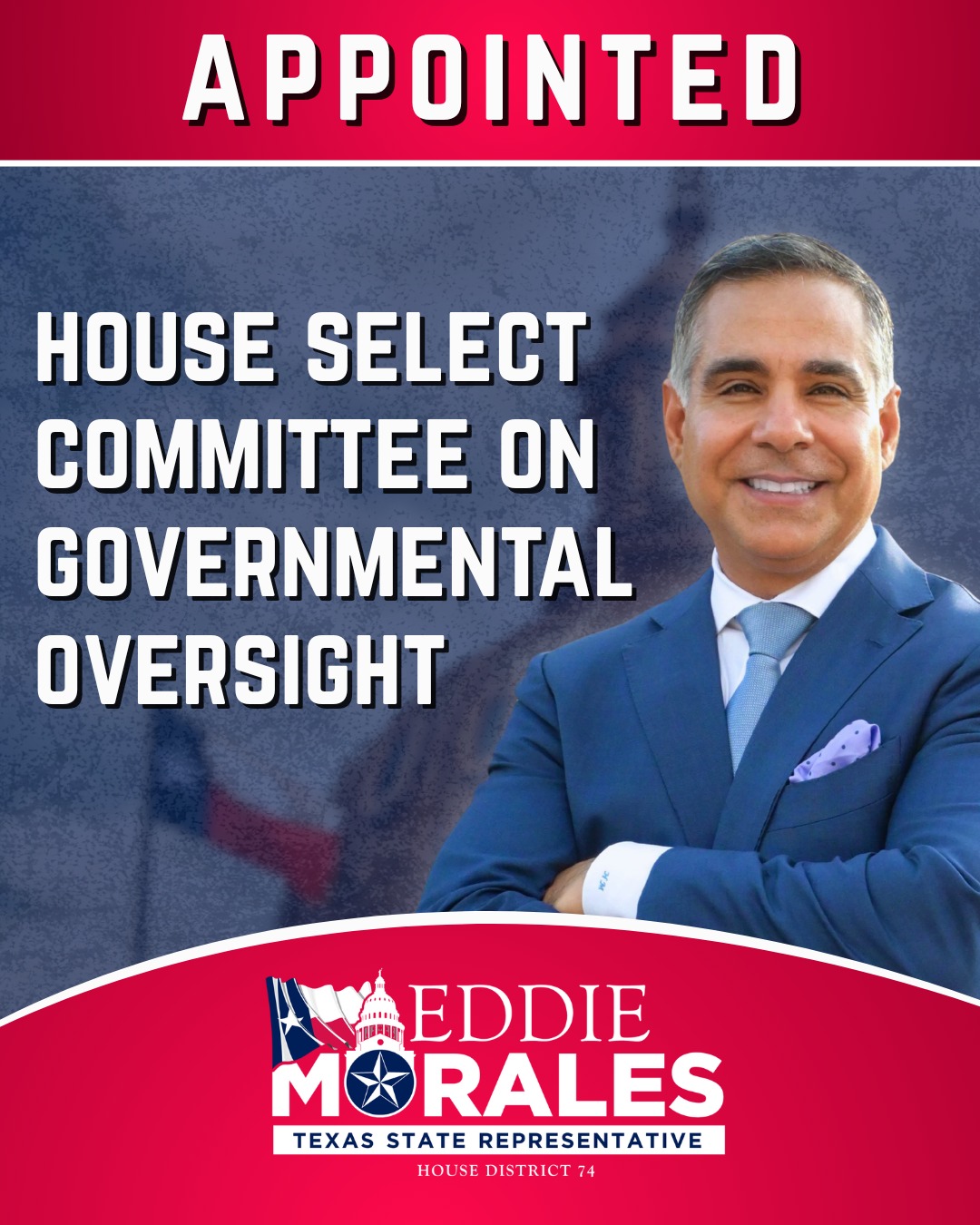 Today, Speaker Burrows appointed me to the Select Committee on Governmental Oversight. Here are the charges for the committee to review:
Texas Regulatory Consistency Act”: the committee is tasked with reviewing municipal compliance with the Texas Regulatory Consistency Act passed in the 88th Legislative Session. The charge includes identifying additional regulatory areas, imposing further risk to local control.
“Texas-New Mexico Boundary”: the committee will study the constitutional, statutory, fiscal, and economic implications of annexing portions of New Mexico. (I do not see how this will work to improve the lives of Texans)
“Texas Tort Claims Act”: the committee will examine governmental immunity and the Texas Tort Claims Act.
“Safeguarding Taxpayer Funds”: we will study how local governments contract with and appropriate funds to third-party contractors, including those related to health and human services, public safety, and homelessness policies.
“Prosecutorial Integrity”: the committee will evaluate the involvement of for-profit and nonprofit nongovernmental organizations and consultants in local prosecutorial functions.
“Educational Foundations”: examine the role and structure of education foundations affiliated with public schools, including the scope and sources of their revenues and financial relationships with school districts.
“Texas Public Information Act”: Study the applicability of the Texas Public Information Act, the entities currently subject to the Act, its effectiveness, and the necessity of current exemptions from public disclosure. Additionally, review requirements related to public notices and make recommendations to improve citizen awareness and transparency.
I look forward to working on these issues to ensure transparency and accountability on all levels of Texas government.