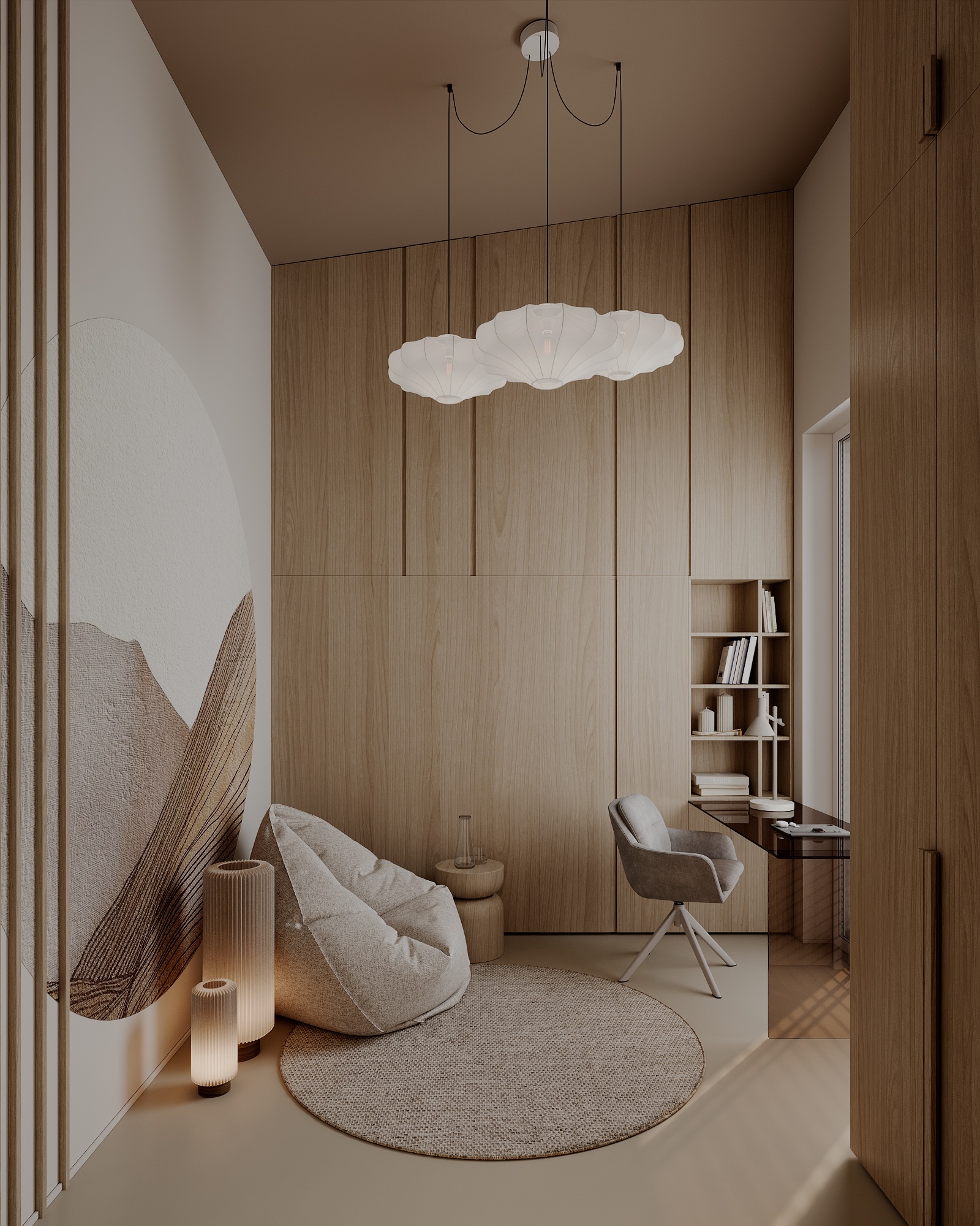 Najnowszy projekt w Stylu Hazel w połączeniu z Japandii. Unikalne barwy, ciepło i relax wypełniają pomieszczenie.
Jeśli również uwielbiasz ciepłe wnętrza, które otulają komfortem odezwij się na priv. Z radością stworzymy kolejny Hazel dla Ciebie 🤎