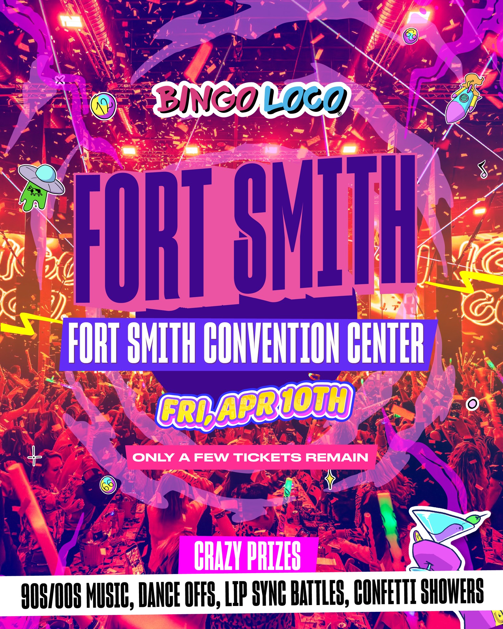 THIS FRIDAY!
BINGO LOCO IS BACK!