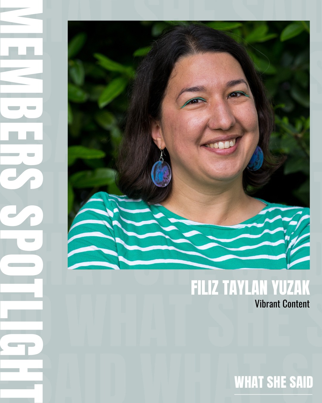 Meet Filiz Taylan Yuzak
Founder - Vibrant Content @vibrantcontentuk
‘I am a content and social media marketer, included in the Top 100 Marketers in 2026 list by Alt Marketing School. As the founder of Vibrant Content, I help independent, creative, and sustainable businesses to become more visible online, through content and social media marketing, mentoring, and training. I am an award-winning content writer with 14 years of experience, a background in journalism and communications. I am committed to authentic content and organic growth.’
Top Tip: Don't make yourself smaller or underestimate what you can do!