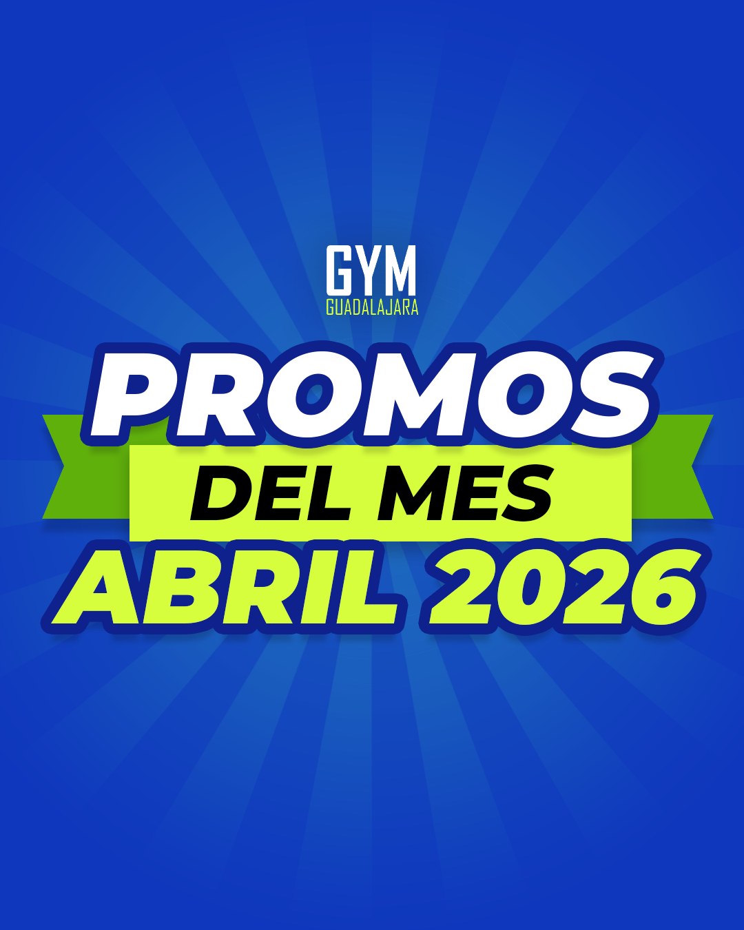 ✅ Ahorra mientras entrenas
¡Promociones de ABRIL! 😎 Nuevos ingresos y socios
Tu mejor versión está en Gym Guadalajara 💚
#promo #gymguadalajara #gimnasio #descuento #xochitl4203