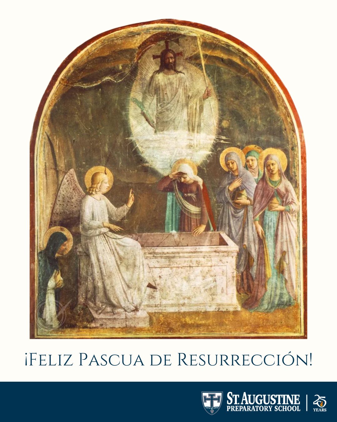 ¡Feliz Pascua de Resurrección!