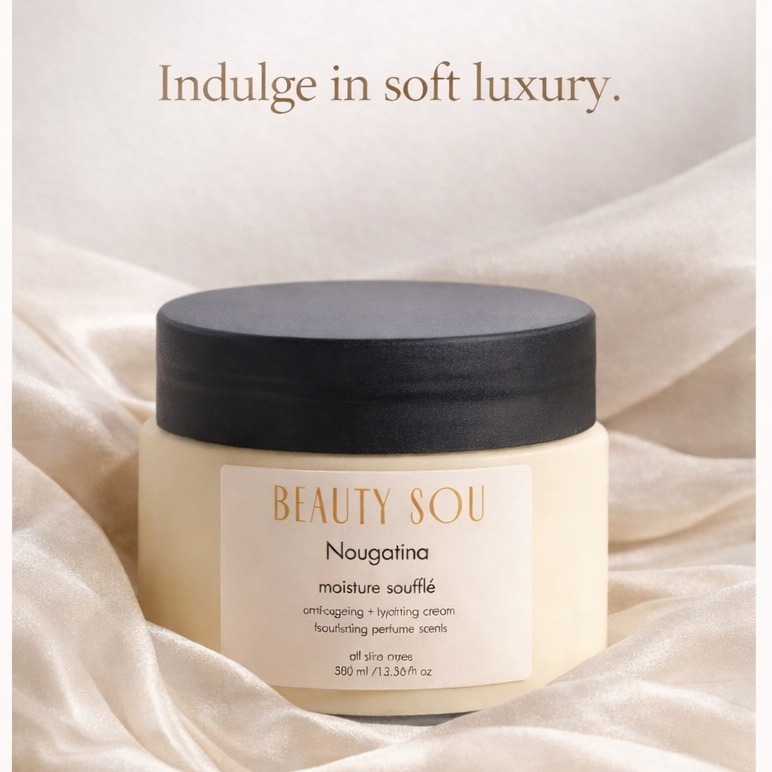 Indulge in soft luxury.
A texture that melts into your skin…
a sweet scent that stays with you.
Nougatina — softness, redefined.
Vegan • Cruelty-Free • Paraben-Free
#bodycream#bodycare#smoothski#hydratedskin#silkyskin#beautysou#nougatina