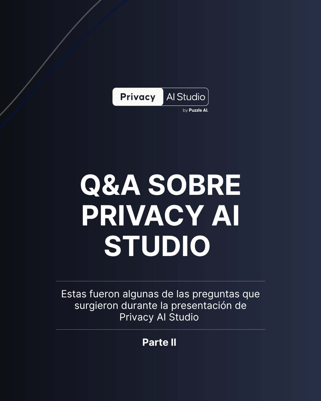 Seguimos con más preguntas que surgieron sobre Privacy AI Studio.
Porque entender cómo implementar IA sin romper compliance ya no es opcional.
La conversación recién empieza.
Las organizaciones que resuelvan esto antes
van a tener una ventaja enorme.
💬 ¿Te quedó alguna pregunta?
Dejala en comentarios y la sumamos a próximos contenidos.
#InteligenciaArtificial #Privacidad #IA #proteccion #transformacióndigital