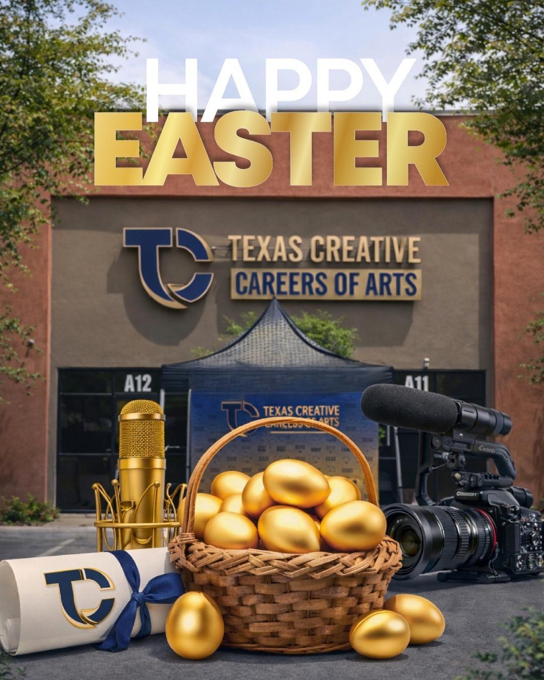 🐣✨ Creativity is all about discovering something new.
This Easter, celebrate fresh ideas, new beginnings, and the passion that drives your creativity forward.
From sound to screen, your journey starts with one step.
🌼 Happy Easter from Texas Creative Careers!
🔗 www.texascreativecareers.com
#HappyEaster #TexasCreativeCareers #CreativeJourney #NewBeginnings #ContentCreators #CreativeCareers #InspirationDaily #FutureCreators #StayCreative