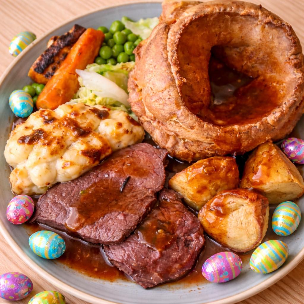 🐣 Happy Easter! 🐣
Wishing you a joyful day filled with sunshine, sweet treats, and special moments with loved ones.
And if you’re joining us for a delicious Sunday roast today – we can’t wait to welcome you!