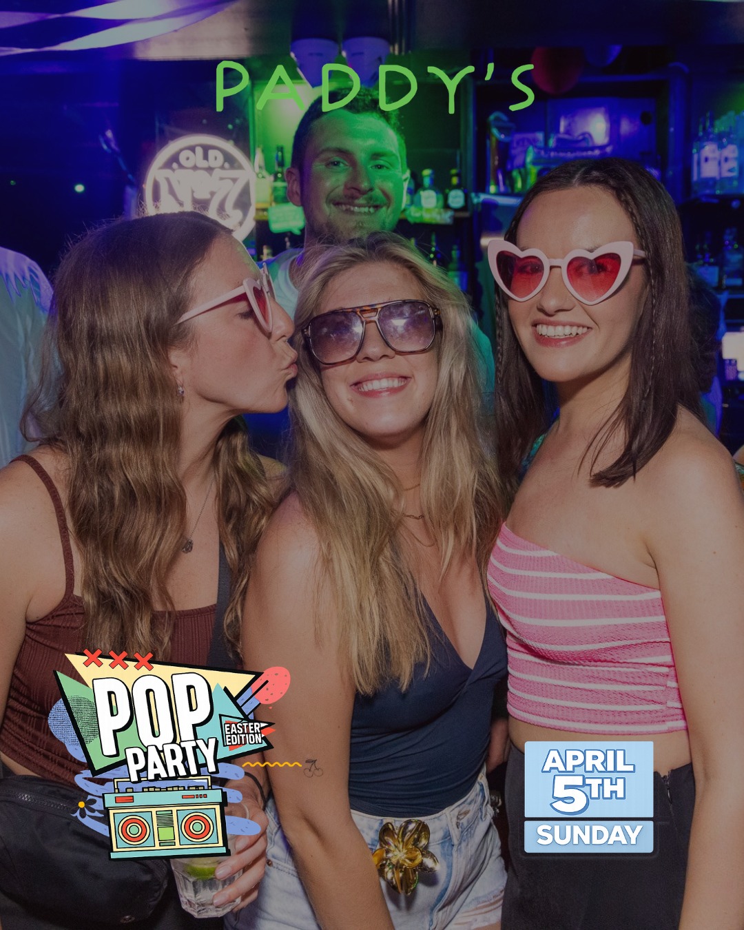 🐣 EASTER WEEKEND IS THIS WEEK
Saturday – live music + 5AM licence
Sunday – Pop Party Easter Edition
Two nights
Two parties
One big weekend at Paddy’s!
#AirlieBeach #PaddysShenanigans #EasterWeekender #EasterInAirlie #easterweekend #WhatsOnAirlie