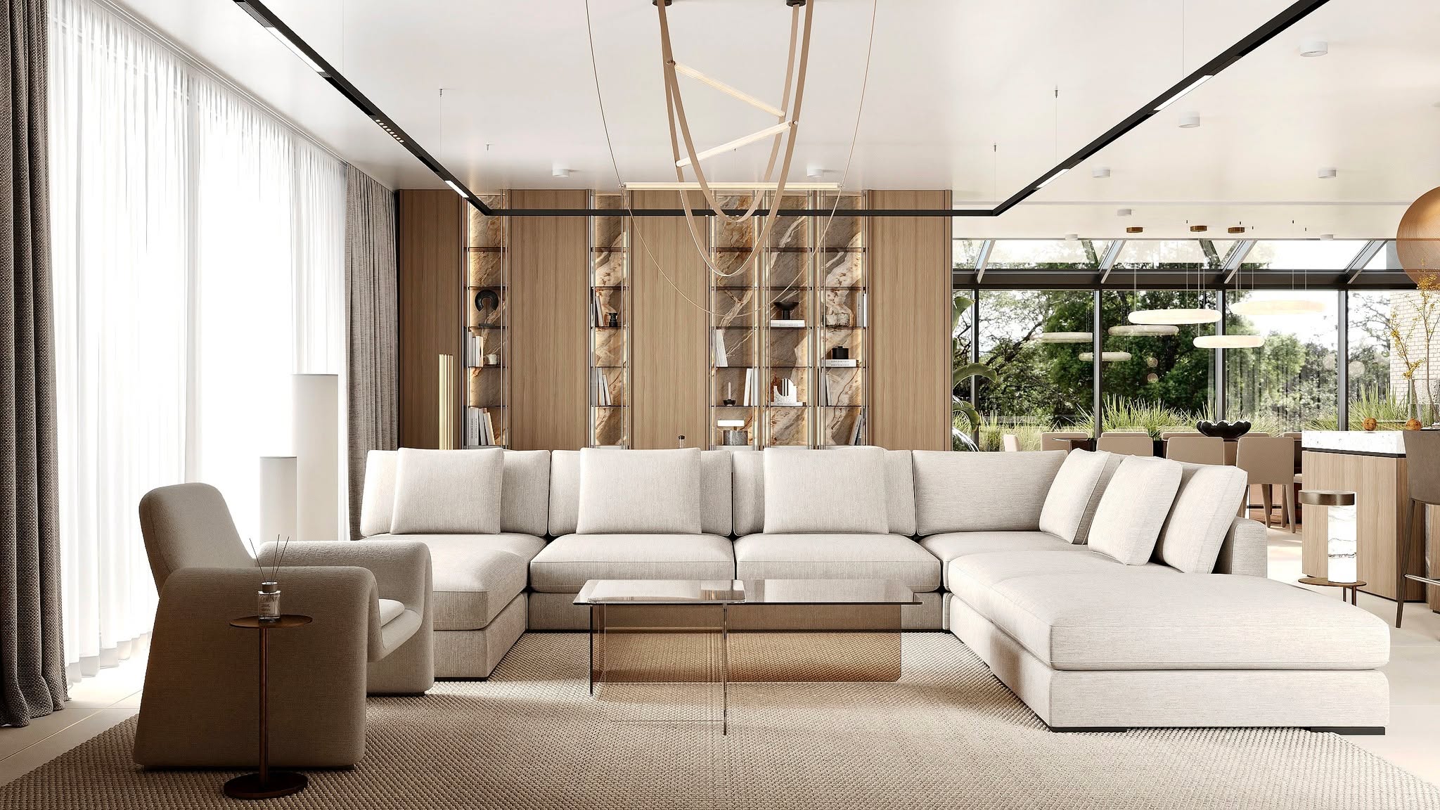 Quiet Cave to wnętrze stworzone dla tych, którzy kochają spokój zamknięty w eleganckiej formie.
Brązy, beże i ciepłe szarości budują tu atmosferę wyciszenia, bezpieczeństwa i kojącego komfortu.
To luksus, który nie krzyczy.
Luksus, który otula.
Kamień w roli wyrazistego detalu nadaje wnętrzu szlachetności, a autorskie rozwiązania Hazel sprawiają, że całość zachwyca subtelnie — bez przesytu, ale z klasą.
Właśnie takie przestrzenie kochamy tworzyć najbardziej: ciepłe, przytulne, dopracowane i ponadczasowe.
Jeśli chcesz mieszkać we wnętrzu, które każdego dnia daje Ci poczucie relaksu i piękna — napisz na priv.
Może to właśnie Twoja przestrzeń stanie się kolejnym projektem Hazel 🤎