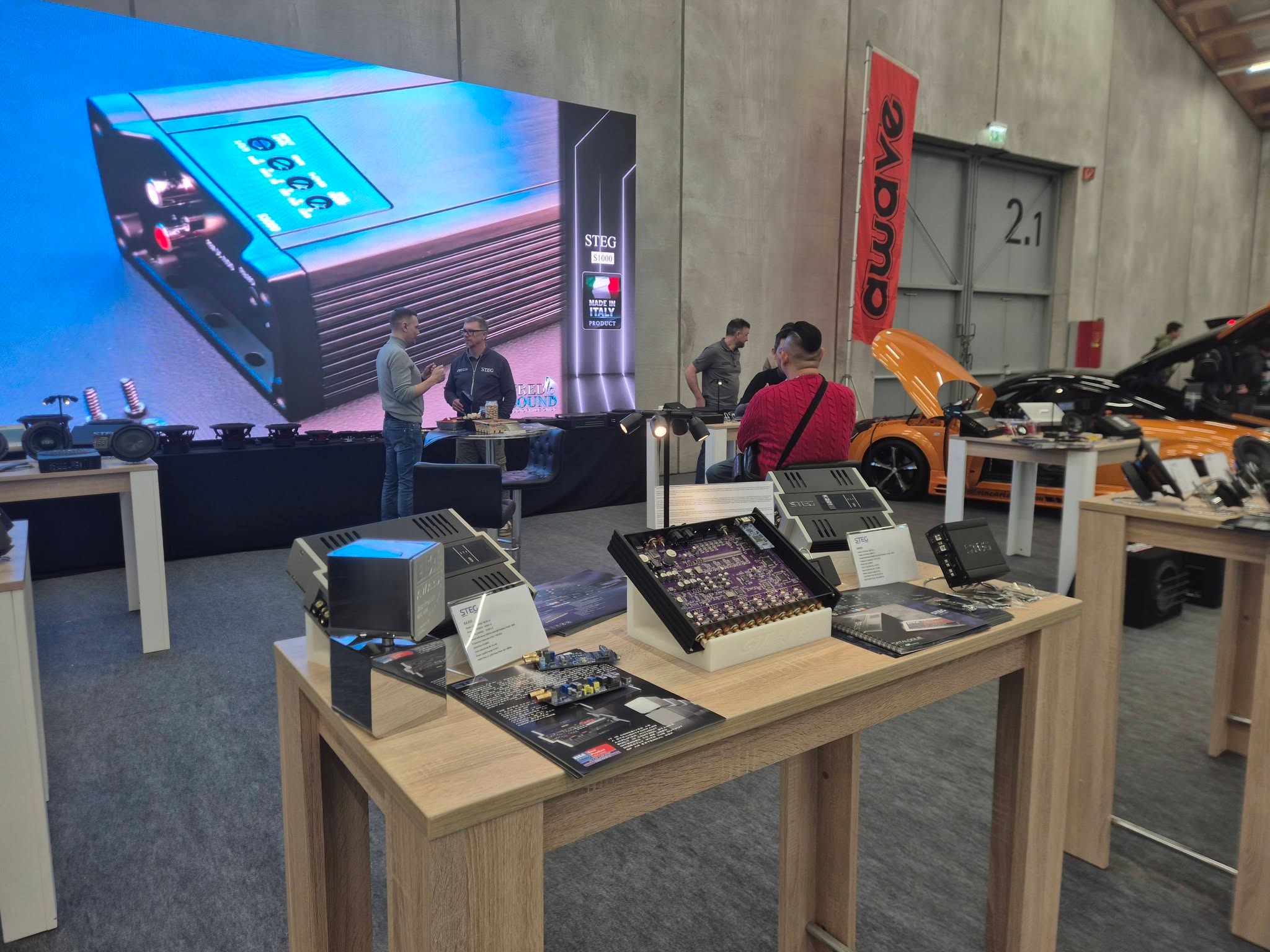 GTTrading 🇮🇹 A really busy💪 second day, thanks everyone for your visit,🌏 there were so many of you to admire and touch all the new STEG🇮🇹, AUDIOSYSTEM🇮🇹 and Awave...see you tomorrow.❤️