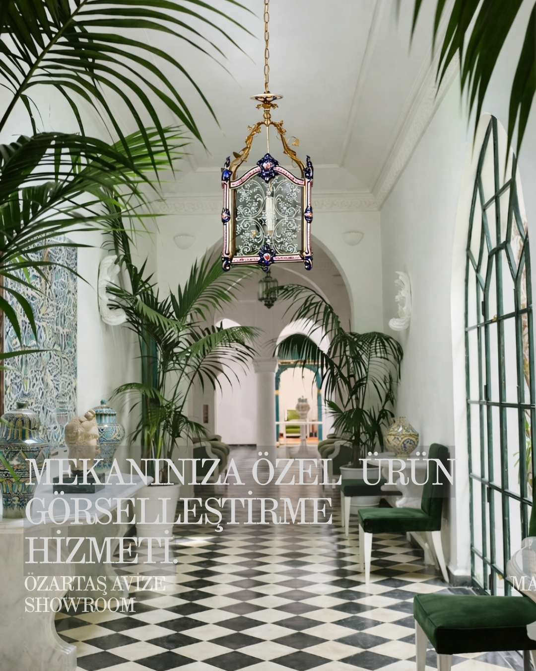 Mekanınıza Özel Ürün Görselleştirme Hizmeti✨
Evinizin ya da projenizin görsellerini, seçtiğiniz ürünleri mekanınıza görsel olarak yerleştirelim. Özartaş Creative Strategic Design bölümünden randevu alın, sizin için en doğru seçimi birlikte netleştirelim. Custom Product Visualization for Your Space✨
Let us visually place your selected products into your home or project images, so you can see how they fit in your space.
Book an appointment with the Özartaş Creative Strategic Design team, and let’s define the best choice for you together.✨
