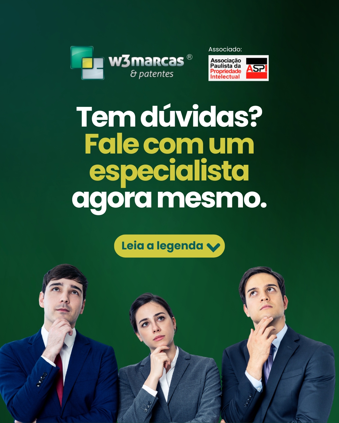 Tem dúvidas sobre registro de marca?
Então você precisa resolver isso antes que vire problema no INPI.
Não deixe sua marca desprotegida por falta de informação.
Registrar é o que garante exclusividade e evita prejuízos futuros.
💼 Com a W3 Marcas & Patentes, você conta com mais de 20 anos de experiência em registros no Brasil e no exterior:
✅ Resposta clara para todas as suas dúvidas
✅ Transparência sobre prazos e custos
✅ Análise de viabilidade antes do pedido
✅ Orientação segura e estratégica
❗ O risco de não agir: alguém registrar antes de você.
🚀 Fale direto com um especialista e resolva isso agora.
🌐 www.w3marcasepatentes.com.br
📲 Atendimento imediato:
📱 0800 590 0487
📧 registrecom@w3marcasepatentes.com.br
📧 vendas@w3marcasepatentes.com.br
#RegistroDeMarca #MarcaRegistrada #INPI #W3Marcas #PropriedadeIntelectual #ProtejaSuaMarca #DireitoEmpresarial #Empreendedorismo #EmpreendedorismoSeguro #MarcaForte #SegurançaJurídica #Negócios #Branding