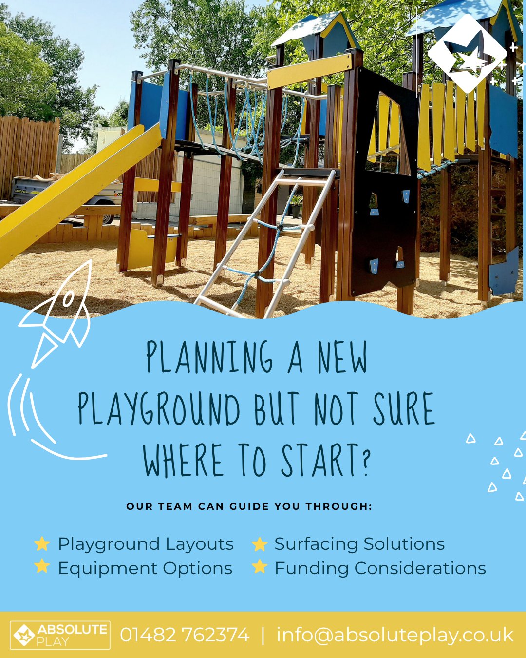 Thinking about upgrading your playground but unsure where to begin?
We offer free playground design and consultation to help schools and organisations explore what’s possible for their outdoor space.
Our team works with you to understand your goals, your site and the children who will use the space. From there we can develop layouts, equipment options and surfacing ideas that suit your environment and budget.
A great playground starts with the right planning and we’re here to help guide the process.