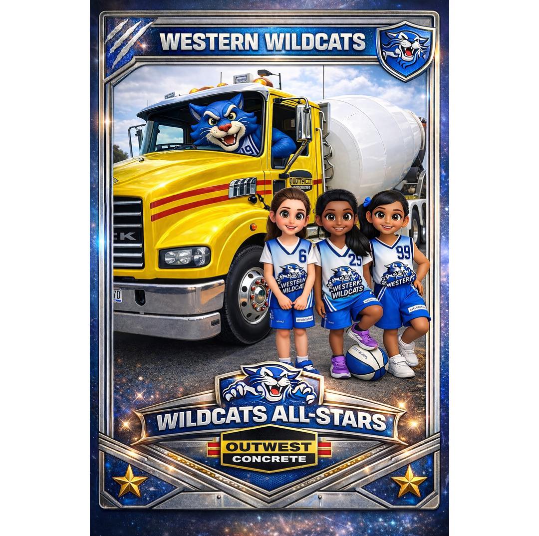 ๐๐ Sponsor Shout-Out! ๐๐
The Western Wildcats Basketball Club would like to give a massive shout-out to OutWest Concrete for their incredible support of our club! ๐งฑโจ
Youโve been an absolutely solid supporter and a rock-hard part of the Western Wildcats family. Your partnership helps us lay the foundations for our players, coaches, and families to succeed both on and off the court.
As the summer domestic season comes to a close, we want to recognize the fantastic team at OutWest Concrete and all their customers. We are proud to have a partnership that is set in success and built to last!
Weโll see you all courtside for some epic hoops! ๐โญ
#westernwildcatsbasketball #ThankYouSponsors #outwestconcrete #CommunitySupport #SolidSupport โ๏ธ๐ช