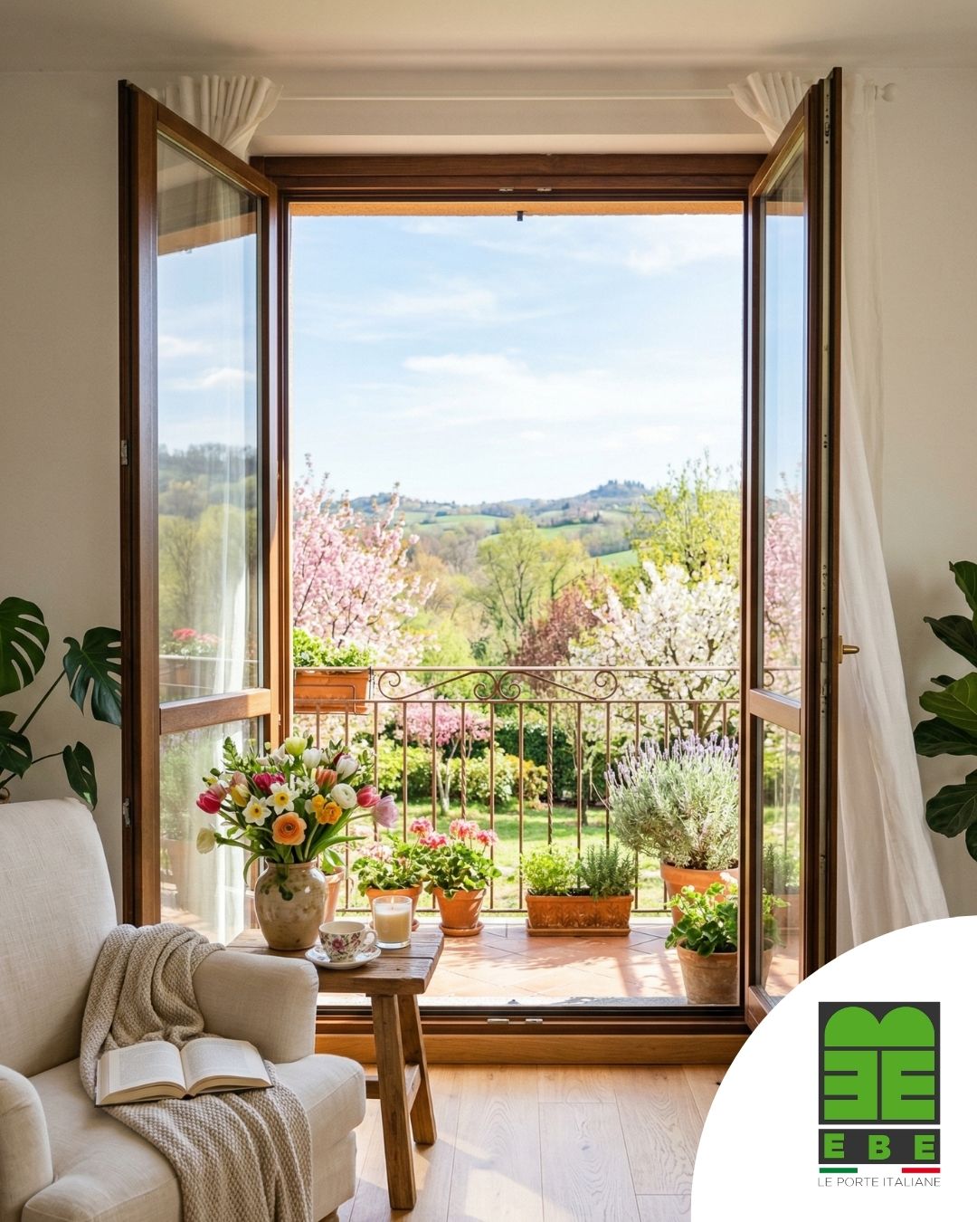 Custodi del tuo calore per tutto l’inverno, oggi i nostri INFISSI marchiati @ISOLCASA_FINESTRE si spalancano per accogliere il profumo del mondo che si risveglia. 🌸✨
Dopo i mesi freddi passati a proteggere la tua casa, è tempo di far entrare la luce e lasciare che la natura diventi parte del tuo arredamento.
📍 Ti aspettiamo nel nostro showroom a Cercenasco per scegliere la cornice perfetta per la tua prossima stagione. E’ arrivato il tempo giusto per sostituire i tuoi infissi. Vieni a trovarci:
EBE PORTE:
📍 via Manzoni, 1 Cercenasco (TO)
📞 +39 011 980 97 30
🌐 www.ebeporte.it
#EbePorte #Primavera #Infissi #Cercenasco #LuceNaturale #HomeDesign