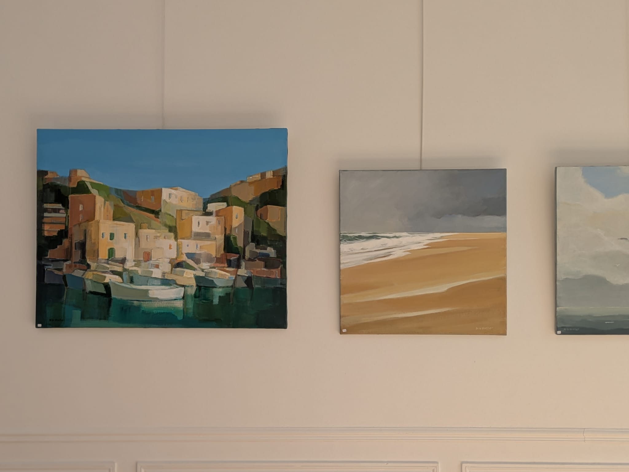 🎨Le mois dernier avec la Fabrique MJC🎨
Les artistes de l'atelier Therebenthine ont exposé une sélection parmi leurs oeuvres à la Maison de l'Etang de Louveciennes, nous laissant découvrir leurs univers.
L'atelier Therebenthine est un atelier de peinture libre, sans professeur, où l'on vient autant pour peindre que pour échanger, partager, expérimenter.