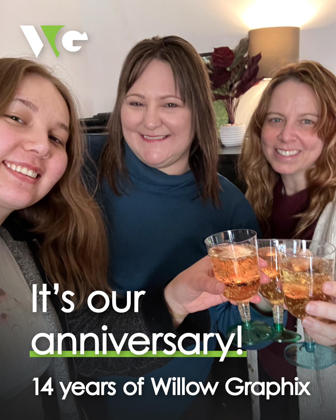 Celebrating 14 years of Willow Graphix! 🥂✨
We are so incredibly proud of the team we’ve become and deeply grateful to the clients who have trusted us with their visions over the last 14 years. You are the reason we love what we do!
A massive shout-out to our founder, Michelle Rogers. She laid the foundations that we continue to build upon every single day. Her vision started it all, and we’re honoured to carry that legacy forward.
We also want to recognize Nicole French. Though she’s been with us for a shorter chapter in our 14-year story, her impact has been huge, helping us grow even further and strengthening our team in so many ways.
To everyone who continues to work with us, support us, and cheer us on: Thank you. We can’t wait to see what the coming years will bring!
#WillowGraphix #Anniversary #GraphicDesign #TeamWork #SmallBusiness #MidlandOntario #DesignCommunity