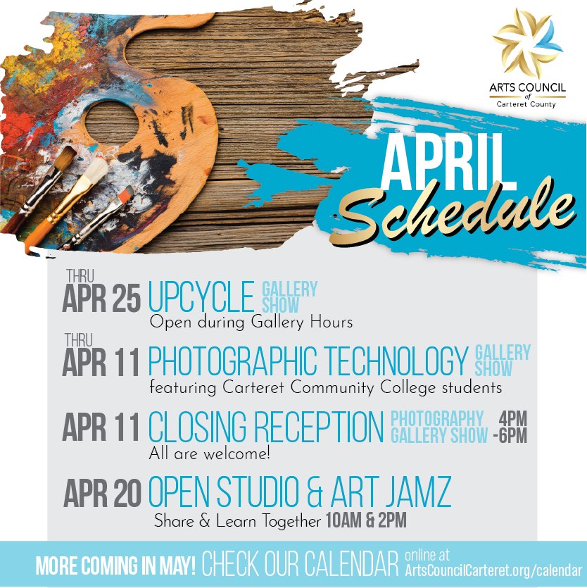 🗓️ It's officially April! 🌷
Mark your calendars for these upcoming events!
For more information and registrations, visit ArtsCouncilCarteret.org/calendar 🖥️
#artscouncil #getinvolved #artworkshops #createtogether #artstudio #shareyourart #galleryshow