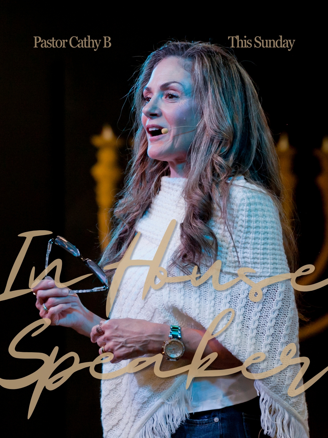 We are so excited to have our very own Pastor Cathy B bringing the Word this Sunday 🙌🔥
You won’t want to miss it, bring a friend and join us this Sunday! ✨