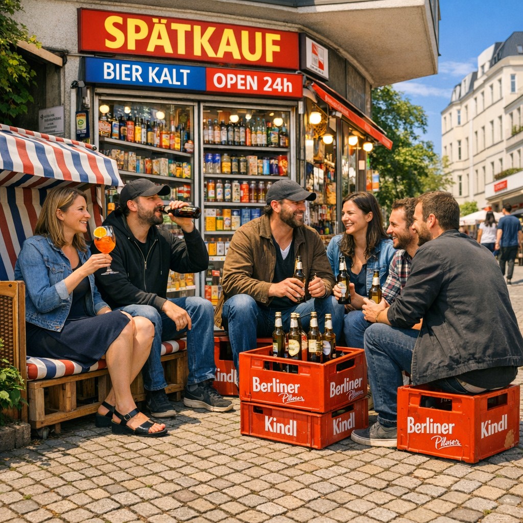 הכירו את המוסד הכי חשוב בברלין (ולא, זה לא מוזיאון): ה"שפאטי" (Späti)!
מי שמטייל איתי בברלין לומד מהר מאוד שהעיר הזו לא נמדדת רק באנדרטאות, אלא ברגעים הקטנים שקורים על המדרכה. ה"שפאטי" הוא בדיוק כזה. השם הוא קיצור של "Spätkauf" (קנייה מאוחרת), אבל עבור הברלינאים, מדובר בהרבה יותר מקיוסק, זה הסלון הקהילתי של השכונה והלב הפועם של הרחוב.
מה זה בעצם ולמה אתם חייבים להכיר אותו בטיול הבא שלכם?👇
💧 גלגל הצלה לתיירים: בברלין, הסופרמרקטים נסגרים מוקדם, והשפאטי הוא המקום היחיד שיציל אתכם. צריכים בקבוק מים באמצע הלילה, חטיף שסוגר פינה או חלב לקפה של הבוקר? השפאטי שם בשבילכם, כמעט בכל שעה.
🍻 החוויה הברלינאית האמיתית: הדרך הכי טובה להרגיש מקומי ב-5 דקות היא לא להיכנס למסעדה יקרה, אלא לתפוס ארגז בירה הפוך, כיסא ים מתקפל או סתם לשבת על המדרכה בחוץ. קונים בירה קרה במחיר מצחיק, אפרול שפריץ מרענן או משקה קל, ופשוט צופים בעיר עוברת מול העיניים.
🤝 סלון קהילתי: זה המקום שבו פוגשים את השכנים, מחליפים מילה עם המוכר (שמכיר את כולם) ומרגישים את הדופק האמיתי של העיר, הרחק מהאטרקציות התיירותיות.
תזכרו את המילה הזו: שפאטי. היא הולכת להיות החברה הכי טובה שלכם בטיול.