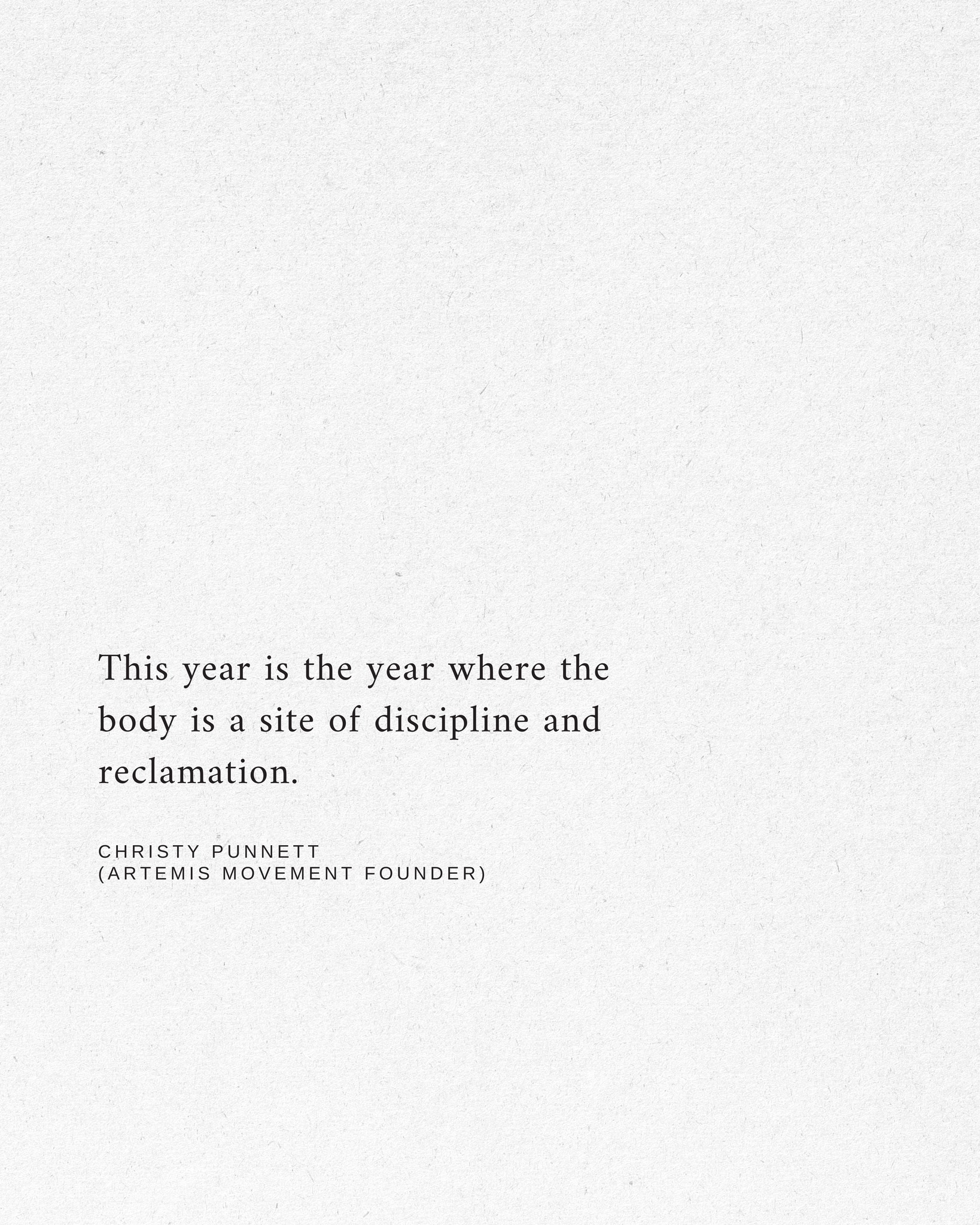 This year is the year where the body is a site of discipline and reclamation. It is a place where there is less escapism, more about the physical, it's about bringing the spiritual energy into the actual physical body.
#ArtemisMovement #ArtemisInTheWild #MindfulMovement #TherapeuticMovement #PosturalMovementPractice